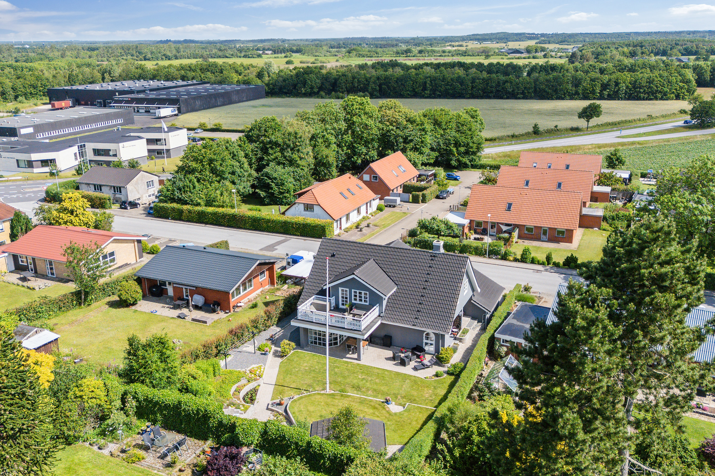 Fremhævet  billede i fuldskærmstilstand. Billede af Højris Alle 10, 7430 Ikast