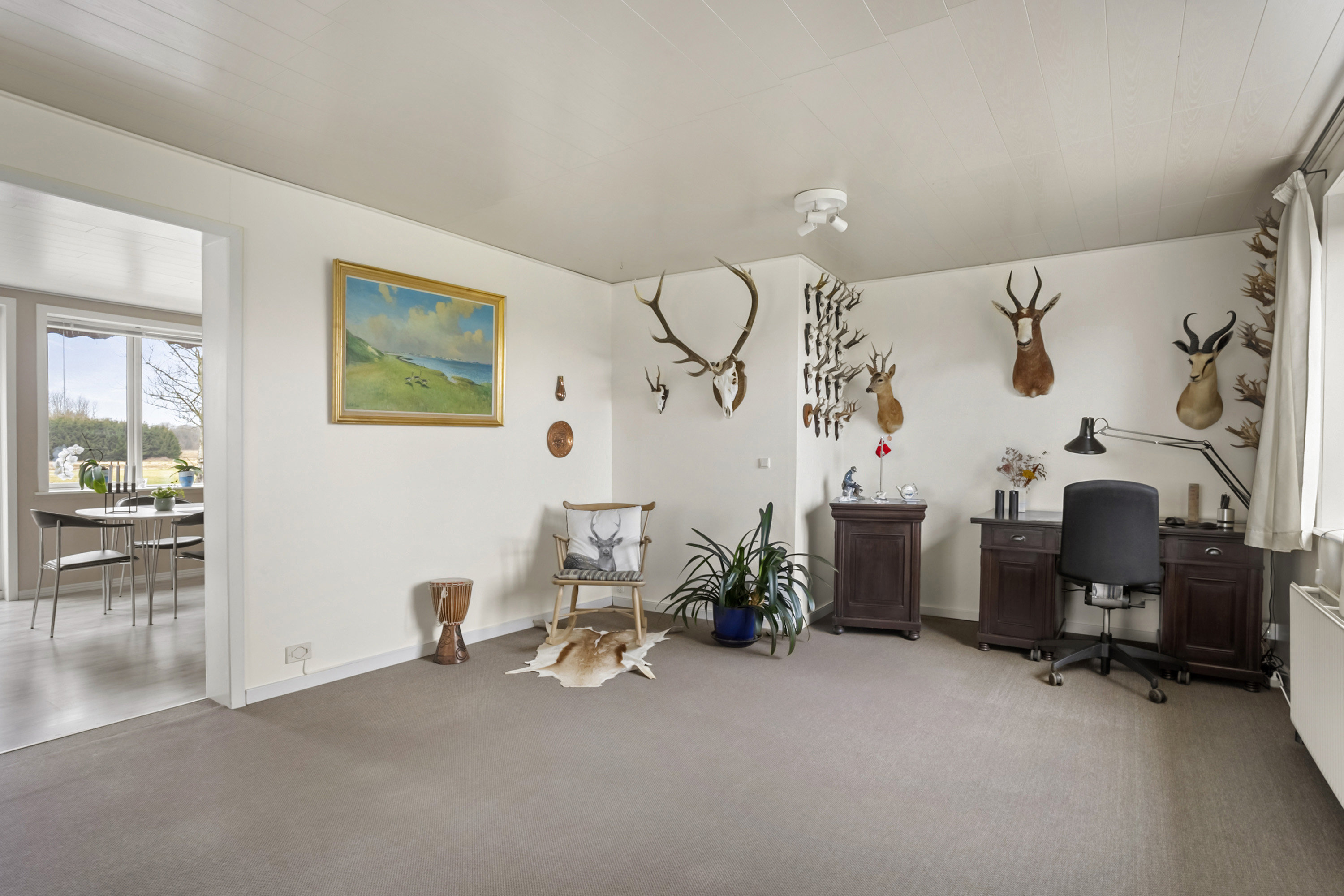 Fremhævet stue billede i fuldskærmstilstand. Billede af Klostergade 16, 6622 Bække