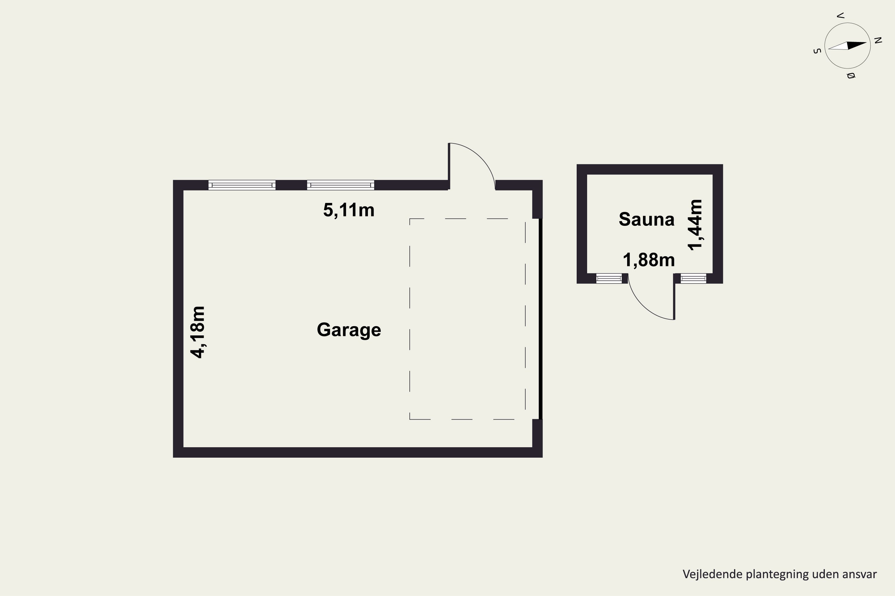 Plantegninger billede af Langager 25, 4673 Rødvig Stevns