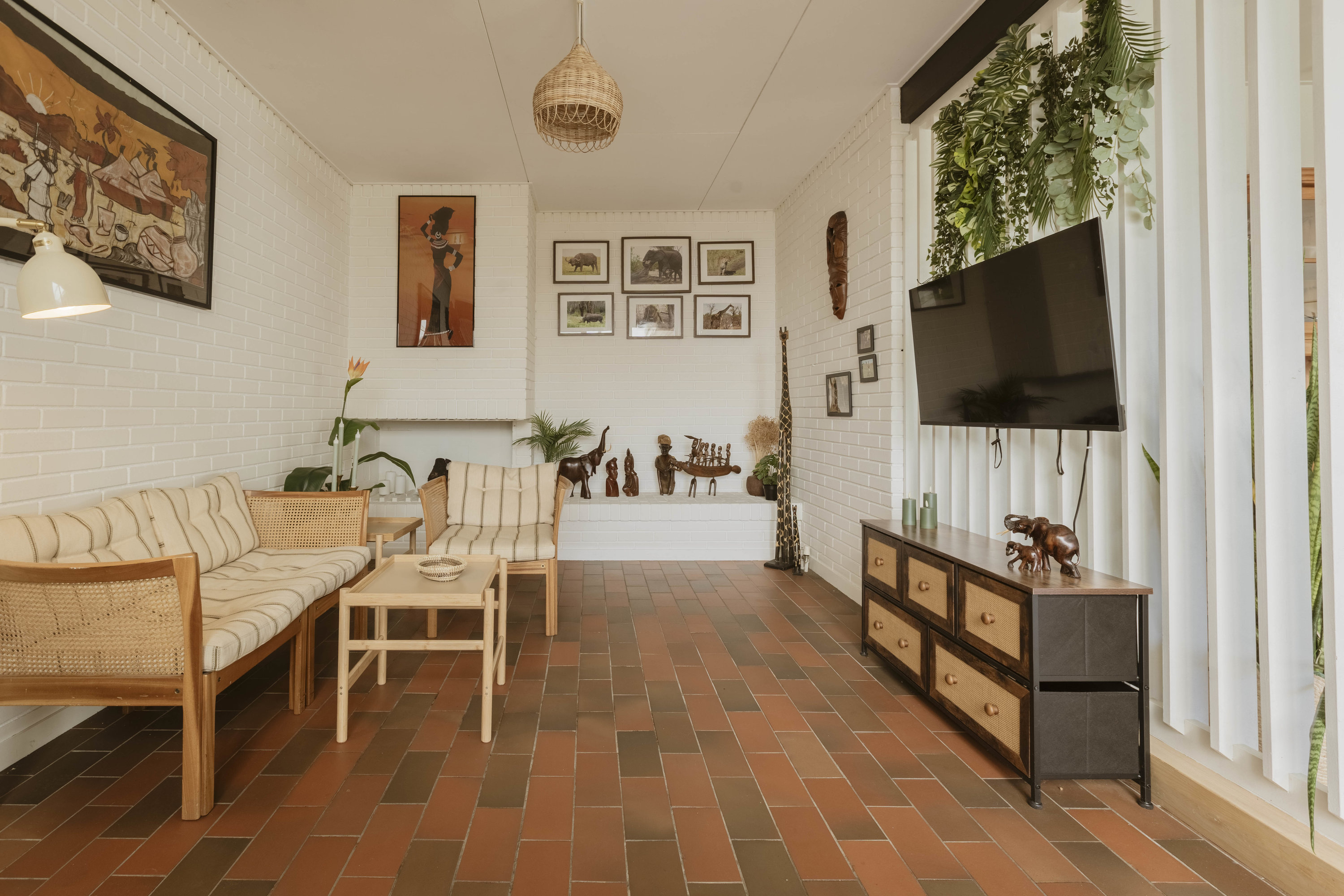 Fremhævet stue billede i fuldskærmstilstand. Billede af Lerholmvej 12, 2750 Ballerup