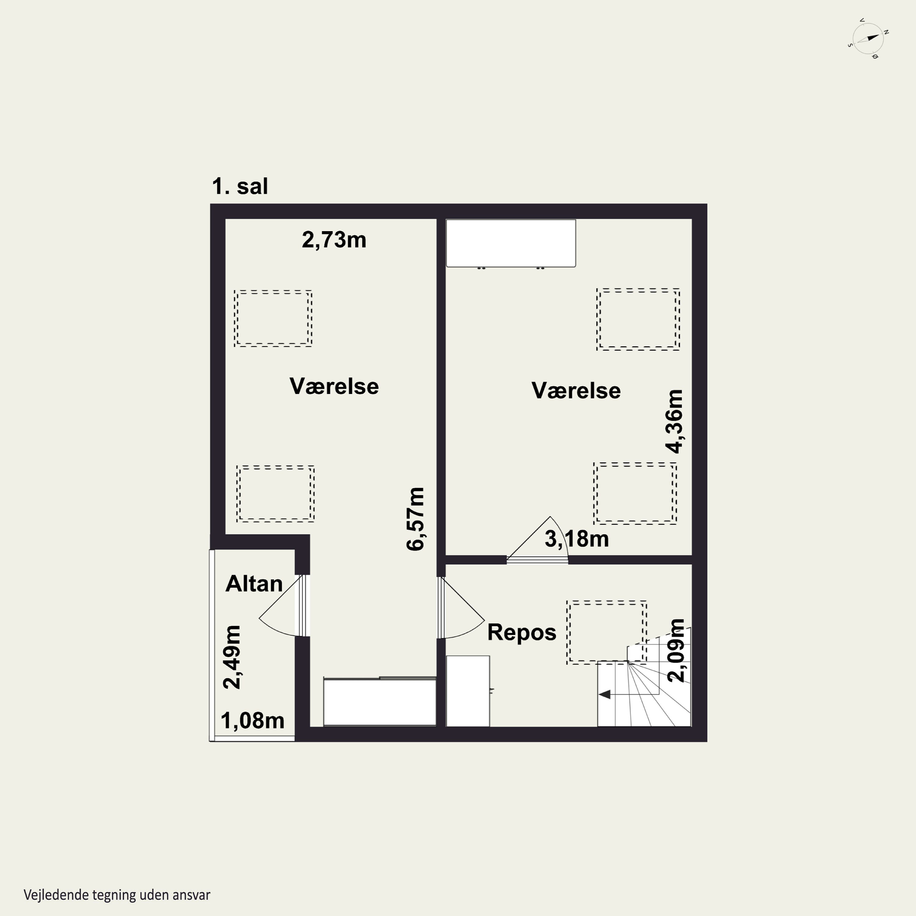 Plantegninger billede af Nørreport 8, 5900 Rudkøbing