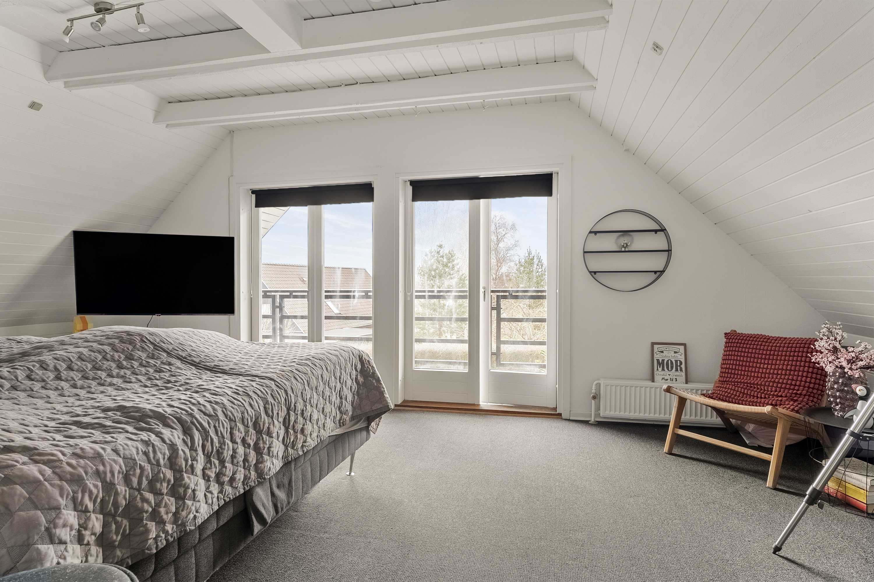 Fremhævet soveværelse billede i fuldskærmstilstand. Billede af Ulfeldtsvej 6, 8700 Horsens