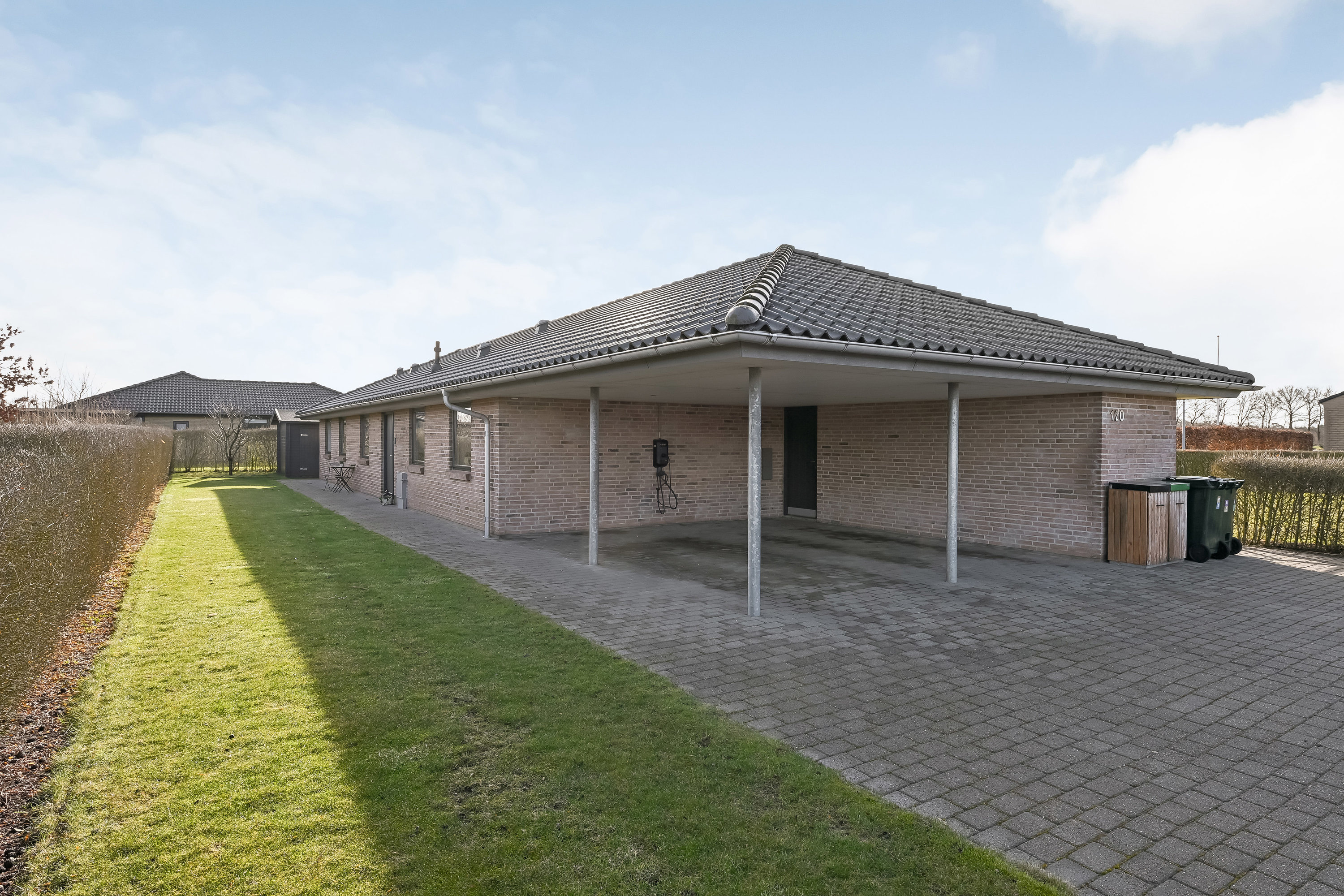 Fremhævet ejendommen billede i fuldskærmstilstand. Billede af Lillevang 120, 7190 Billund