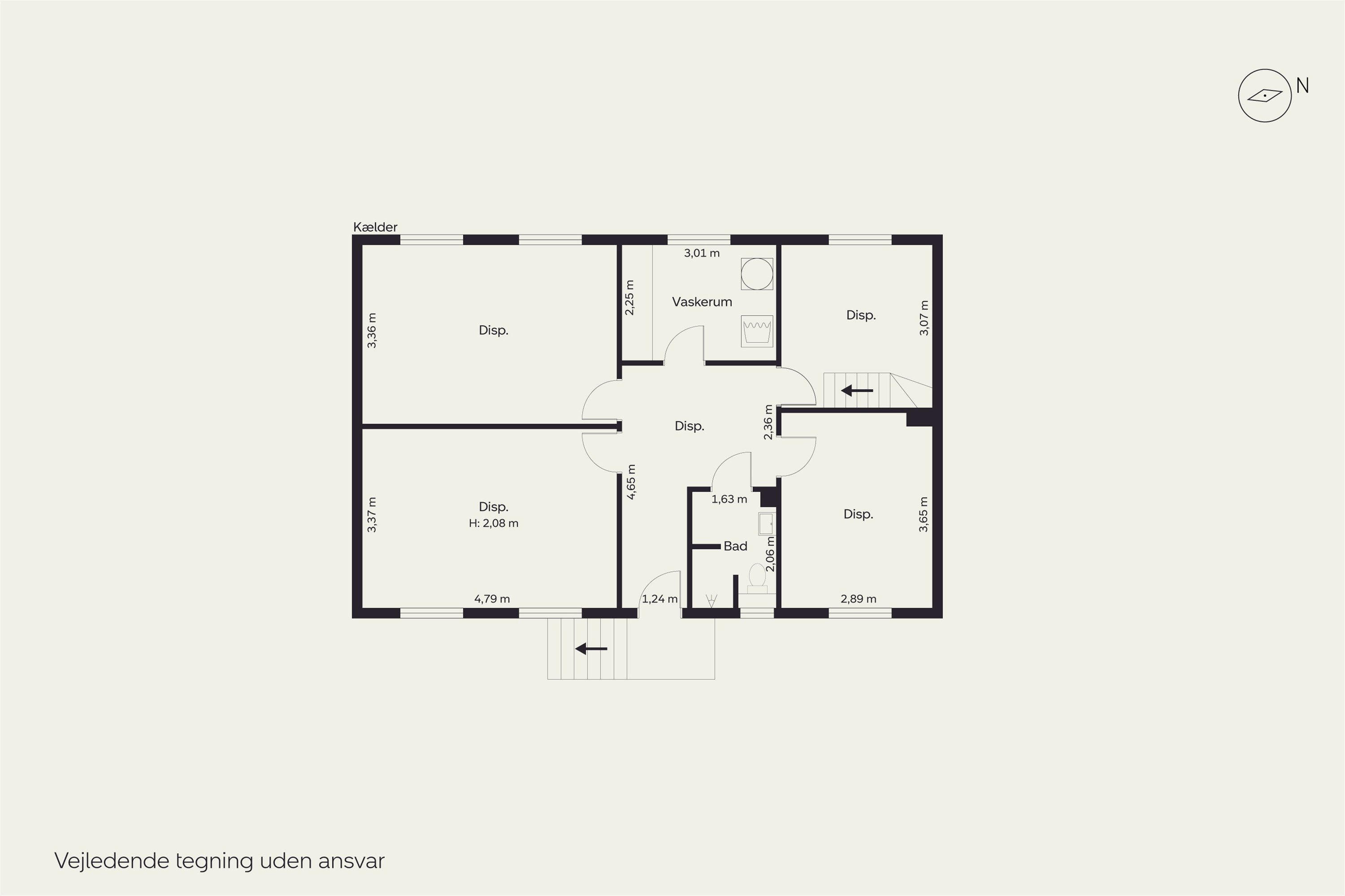Plantegninger billede af Grænsevej 22, 2820 Gentofte