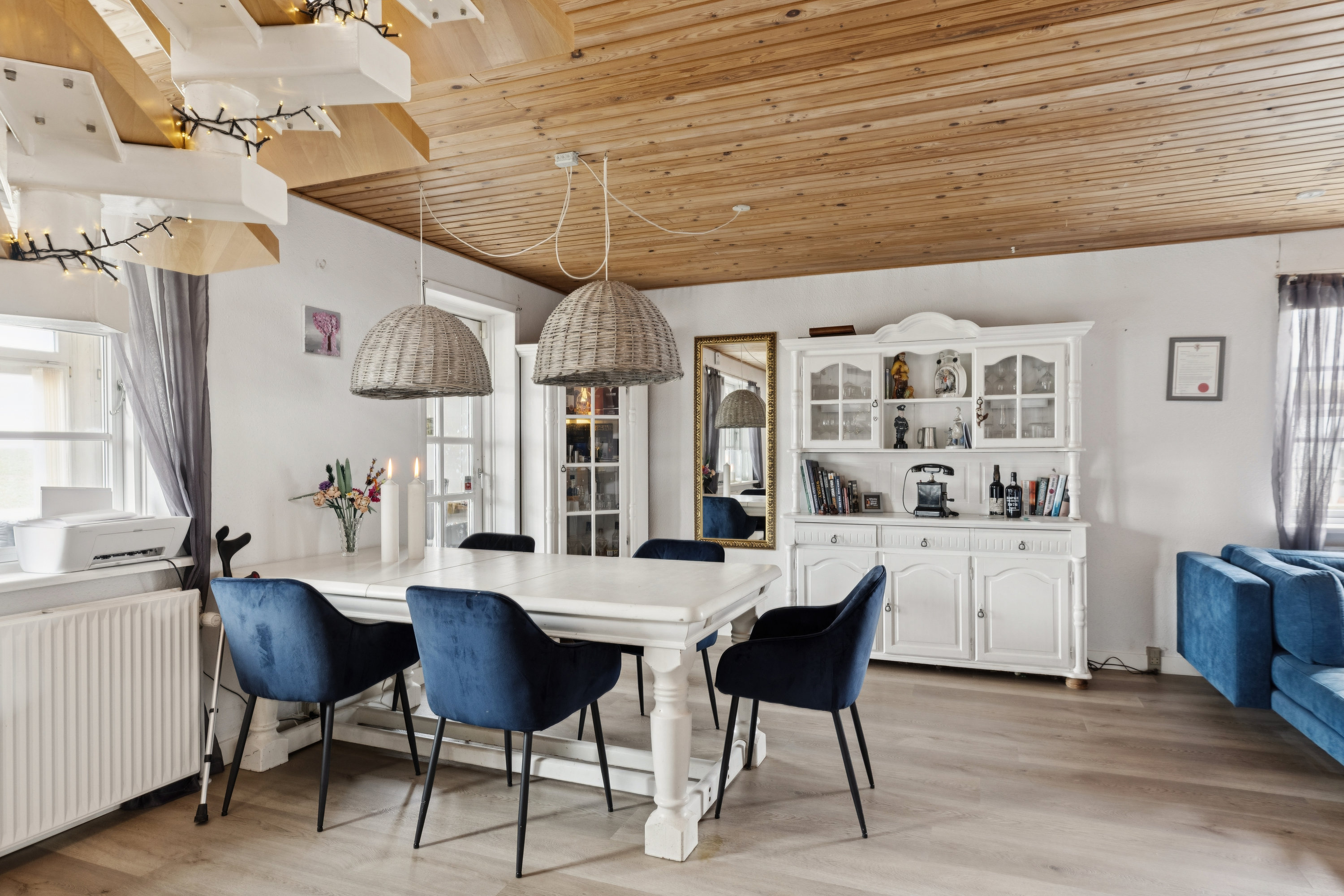 Fremhævet stue billede i fuldskærmstilstand. Billede af Vestermark 4, Kegnæs, 6470 Sydals