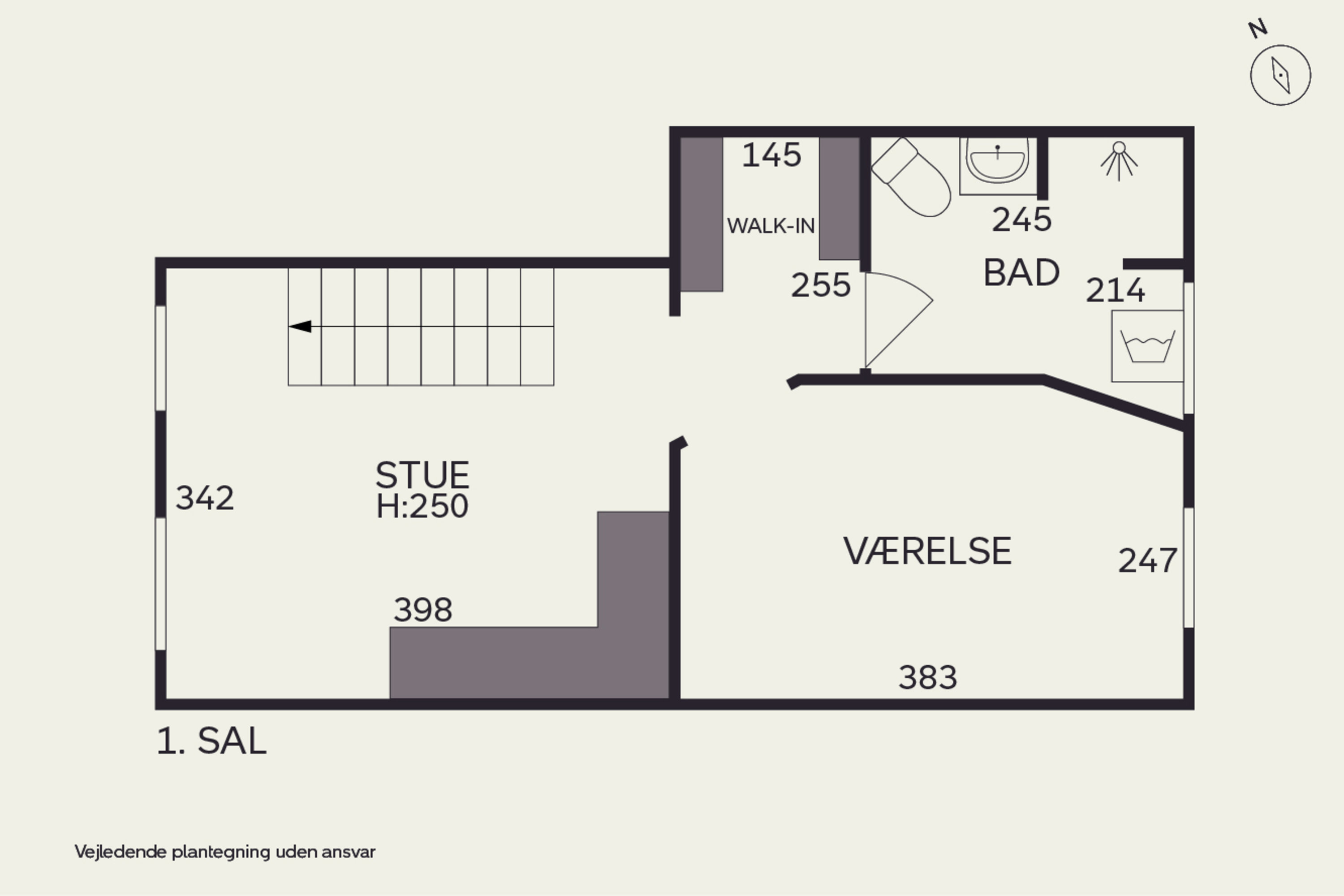 Plantegninger billede af Peter Fabers Gade 28, st.. th., 2200 København N