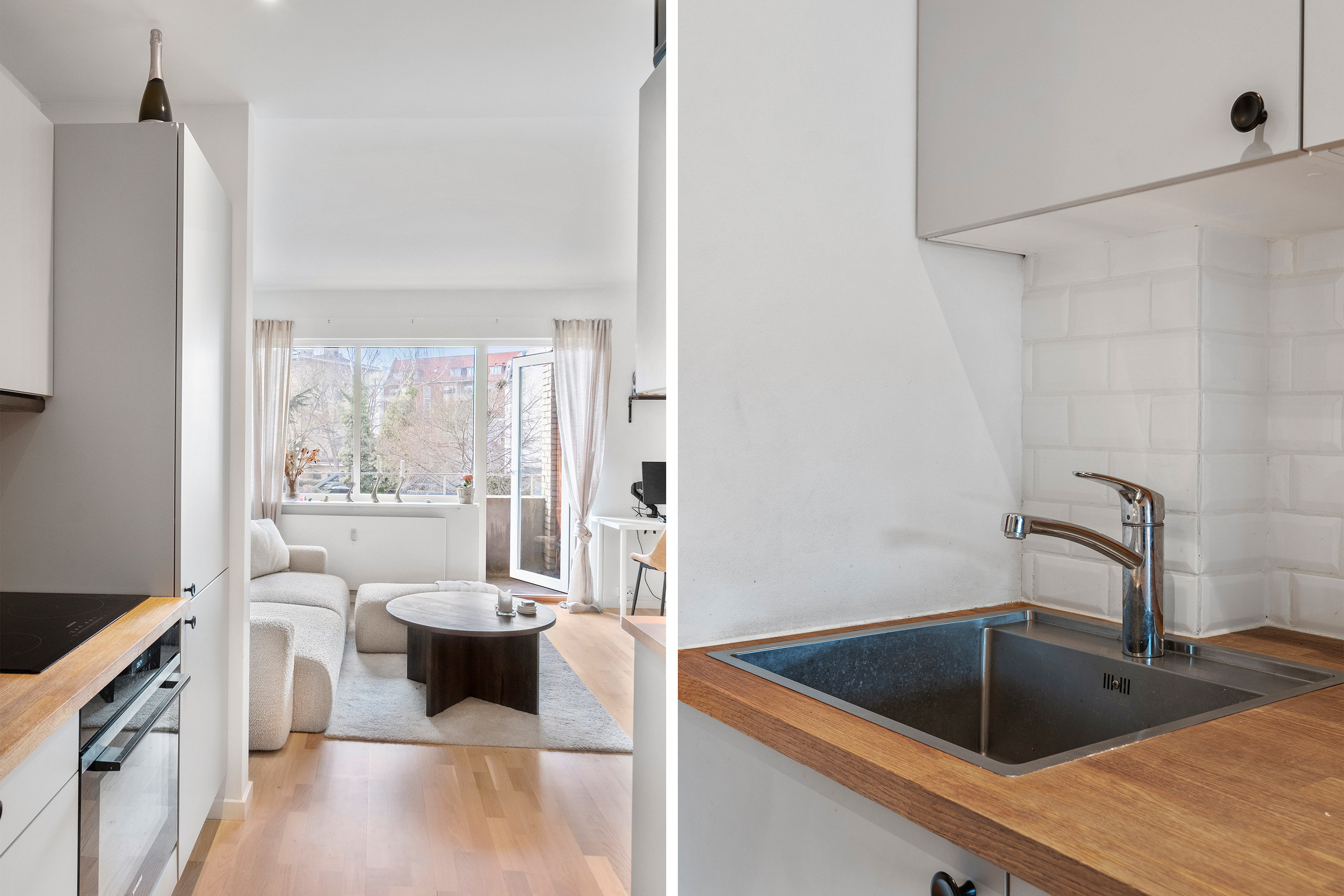 Fremhævet køkken billede i fuldskærmstilstand. Billede af Hyldegårdsvej 12, 1. 2., 2920 Charlottenlund