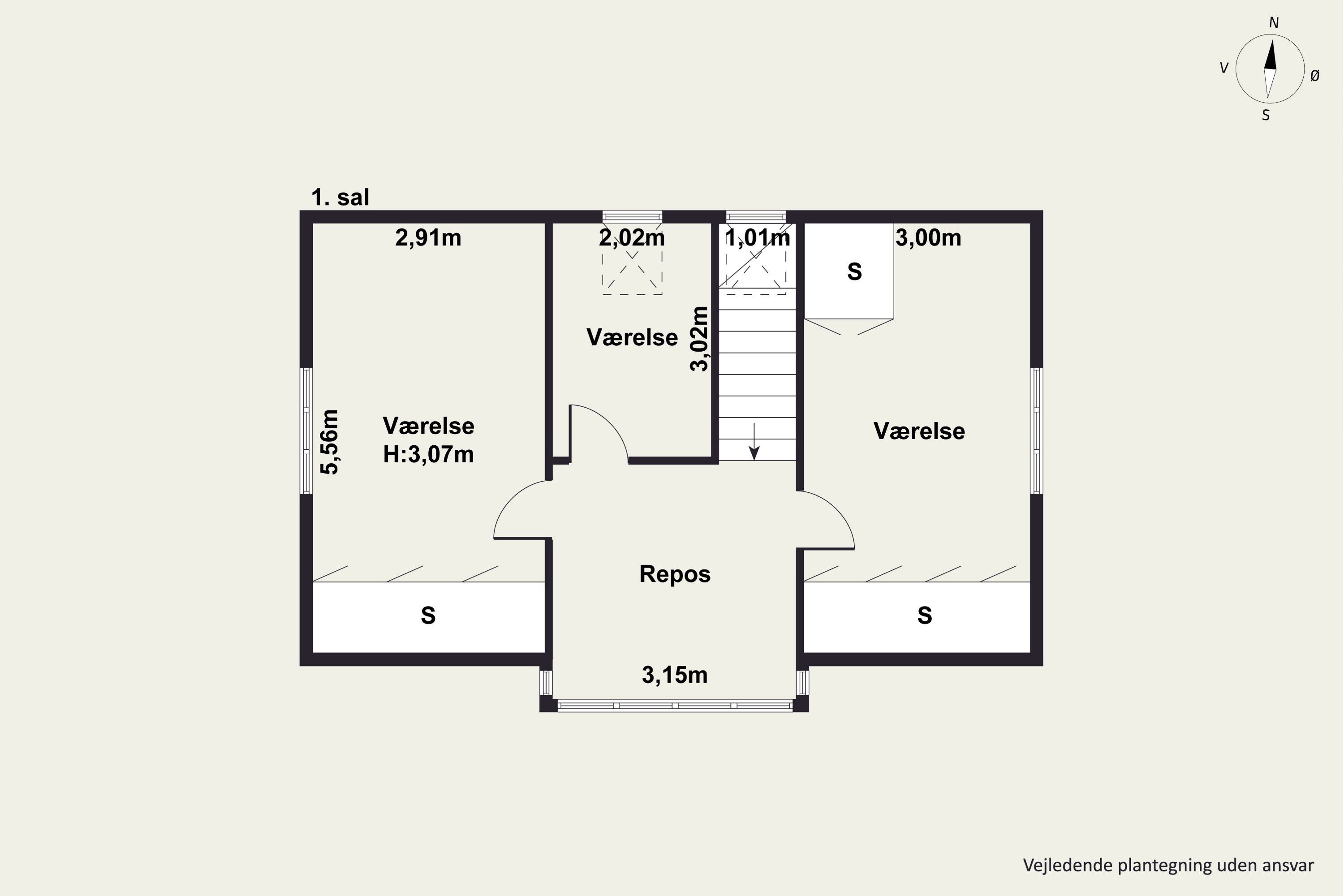 Plantegninger billede af Rødeled Vej 1, Rimsø, 8500 Grenaa
