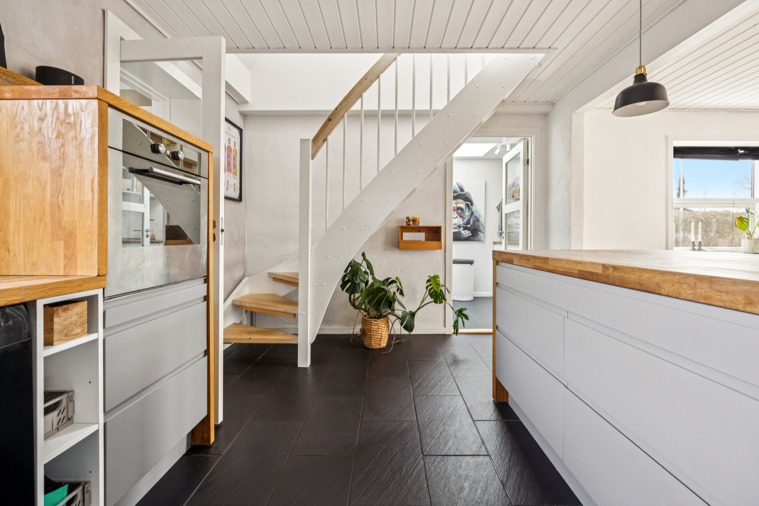 Fremhævet køkken billede i fuldskærmstilstand. Billede af Fanøevej 17, Vester Hassing, 9310 Vodskov