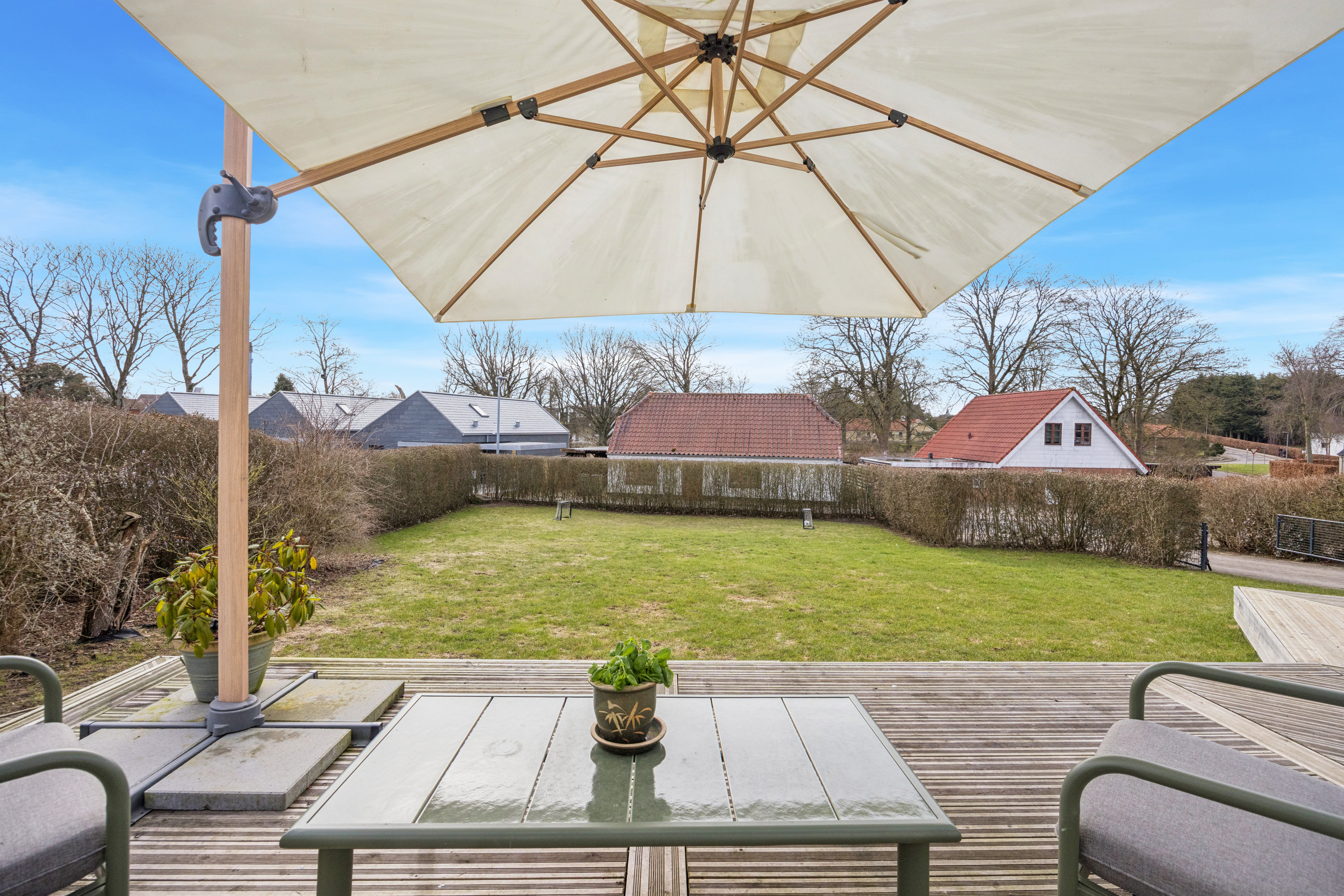 Fremhævet terrasse billede i fuldskærmstilstand. Billede af Fanøevej 17, Vester Hassing, 9310 Vodskov