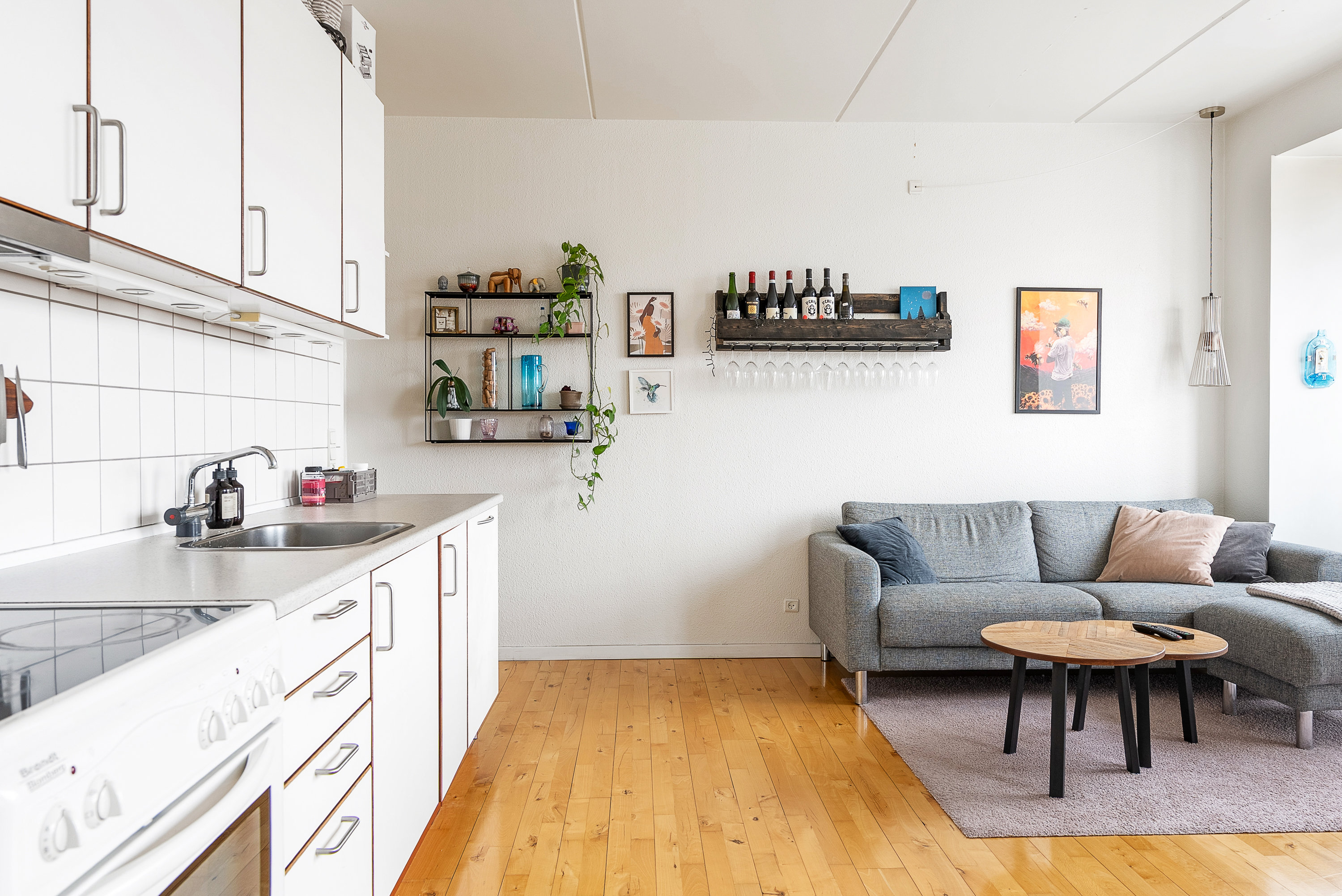 Fremhævet køkken billede i fuldskærmstilstand. Billede af Buchwaldsgade 13B, 1. 8., 5000 Odense C