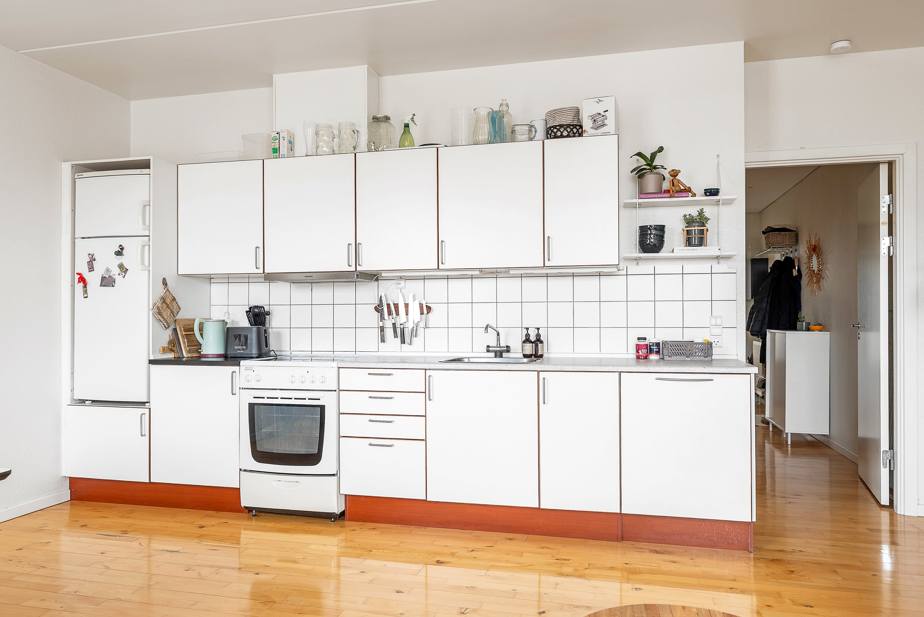 Fremhævet køkken billede i fuldskærmstilstand. Billede af Buchwaldsgade 13B, 1. 8., 5000 Odense C