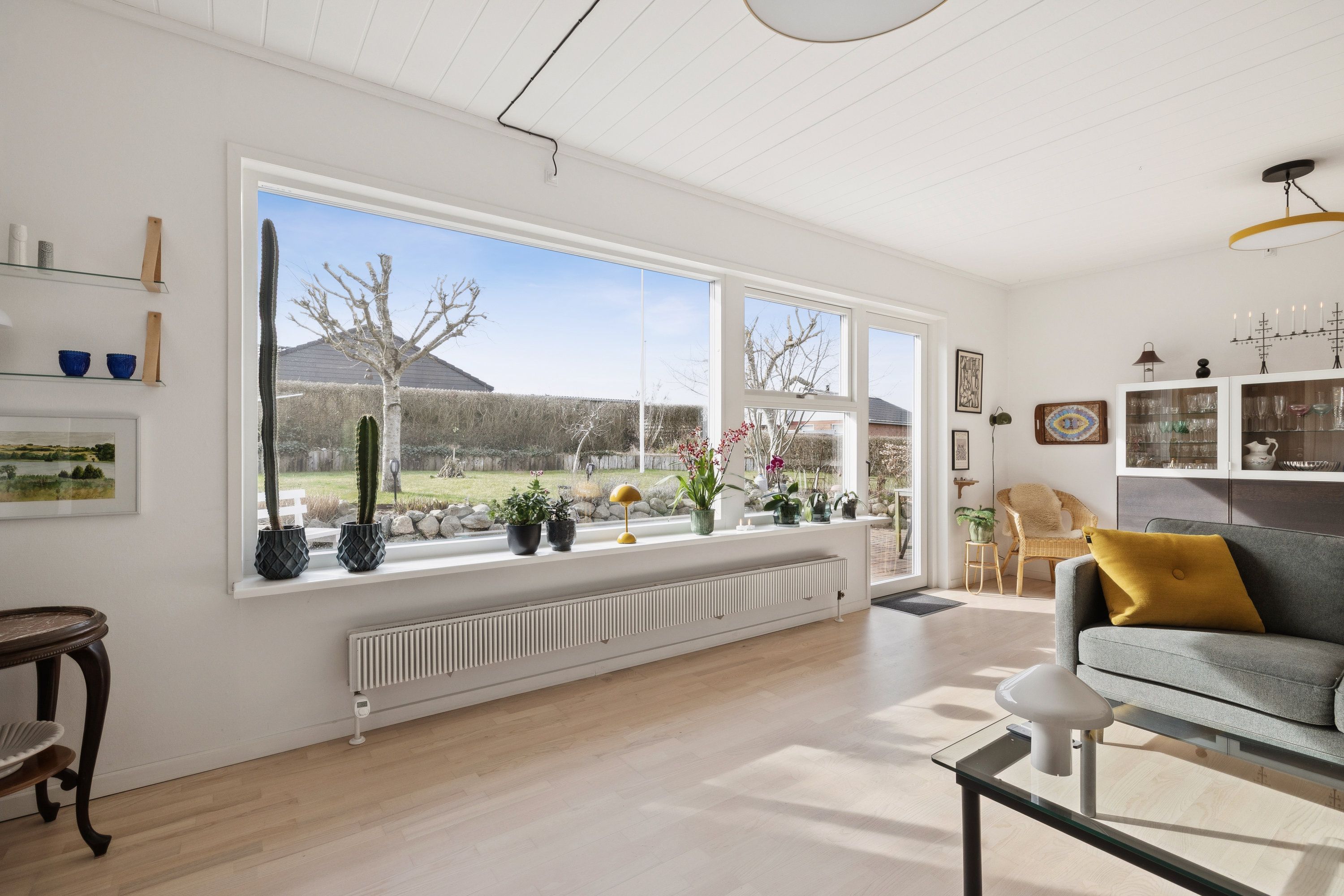 Fremhævet stue billede i fuldskærmstilstand. Billede af Haraldsvej 14, Gram, 8660 Skanderborg