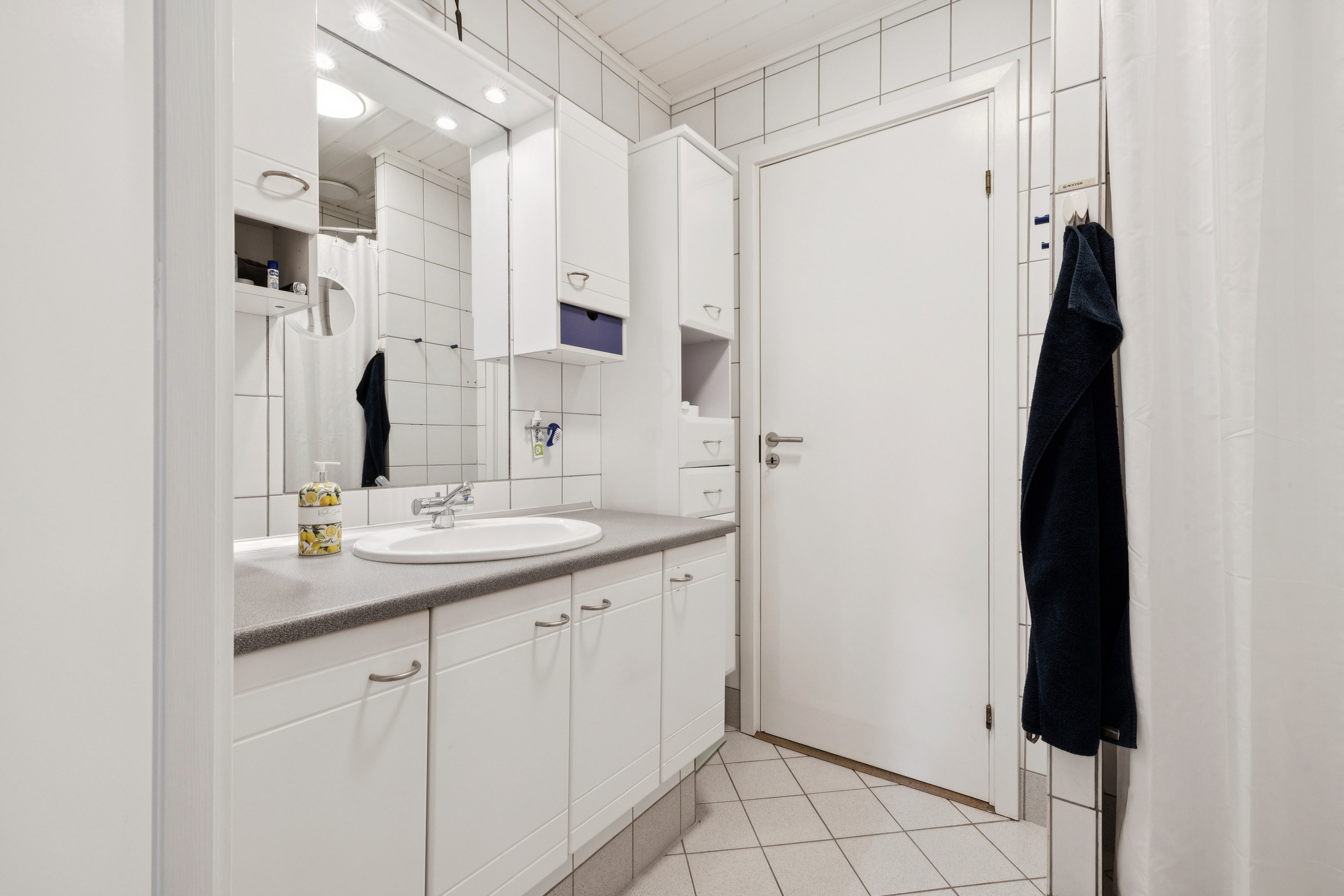 Fremhævet badeværelse billede i fuldskærmstilstand. Billede af Haraldsvej 14, Gram, 8660 Skanderborg