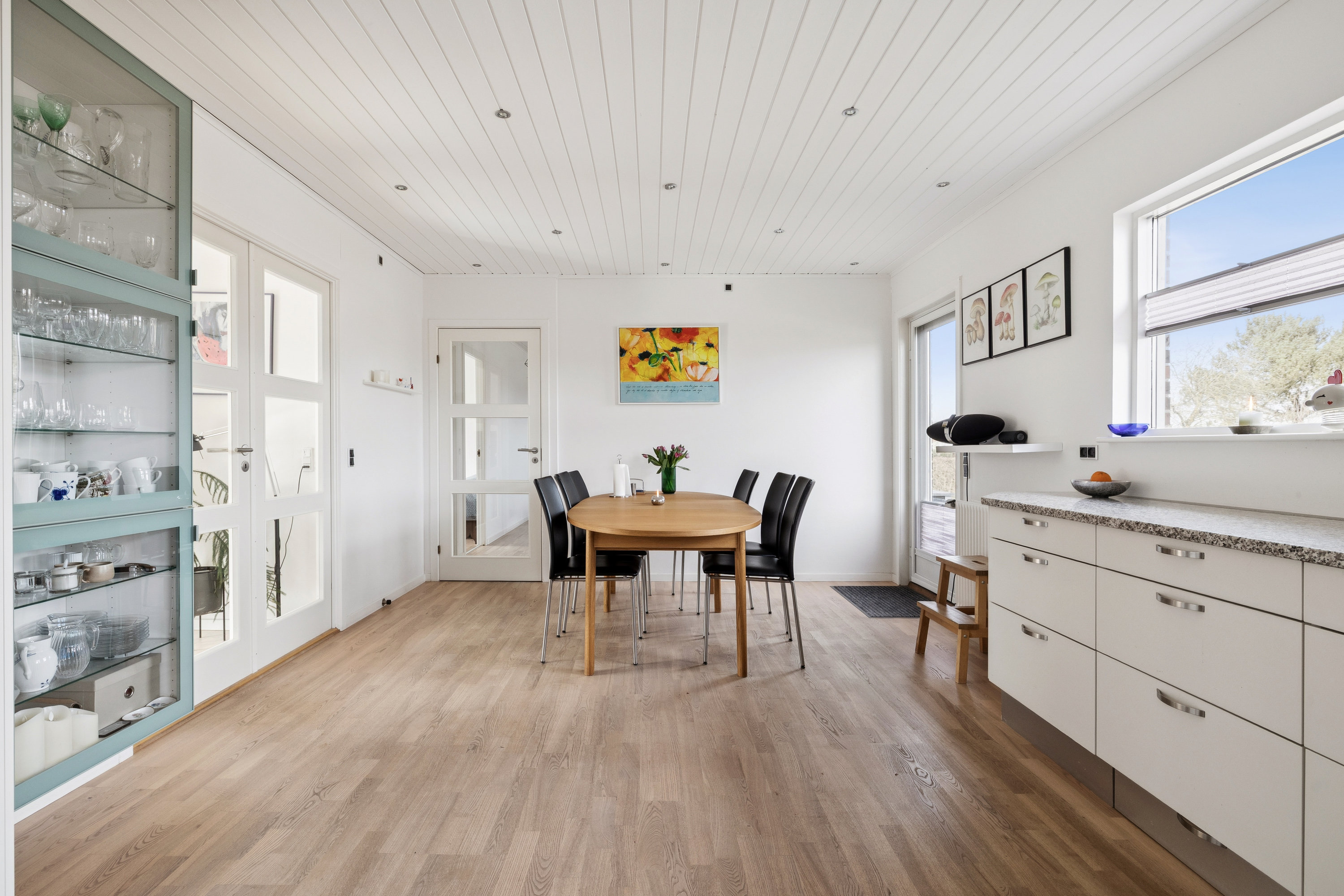 Fremhævet køkken billede i fuldskærmstilstand. Billede af Haraldsvej 14, Gram, 8660 Skanderborg