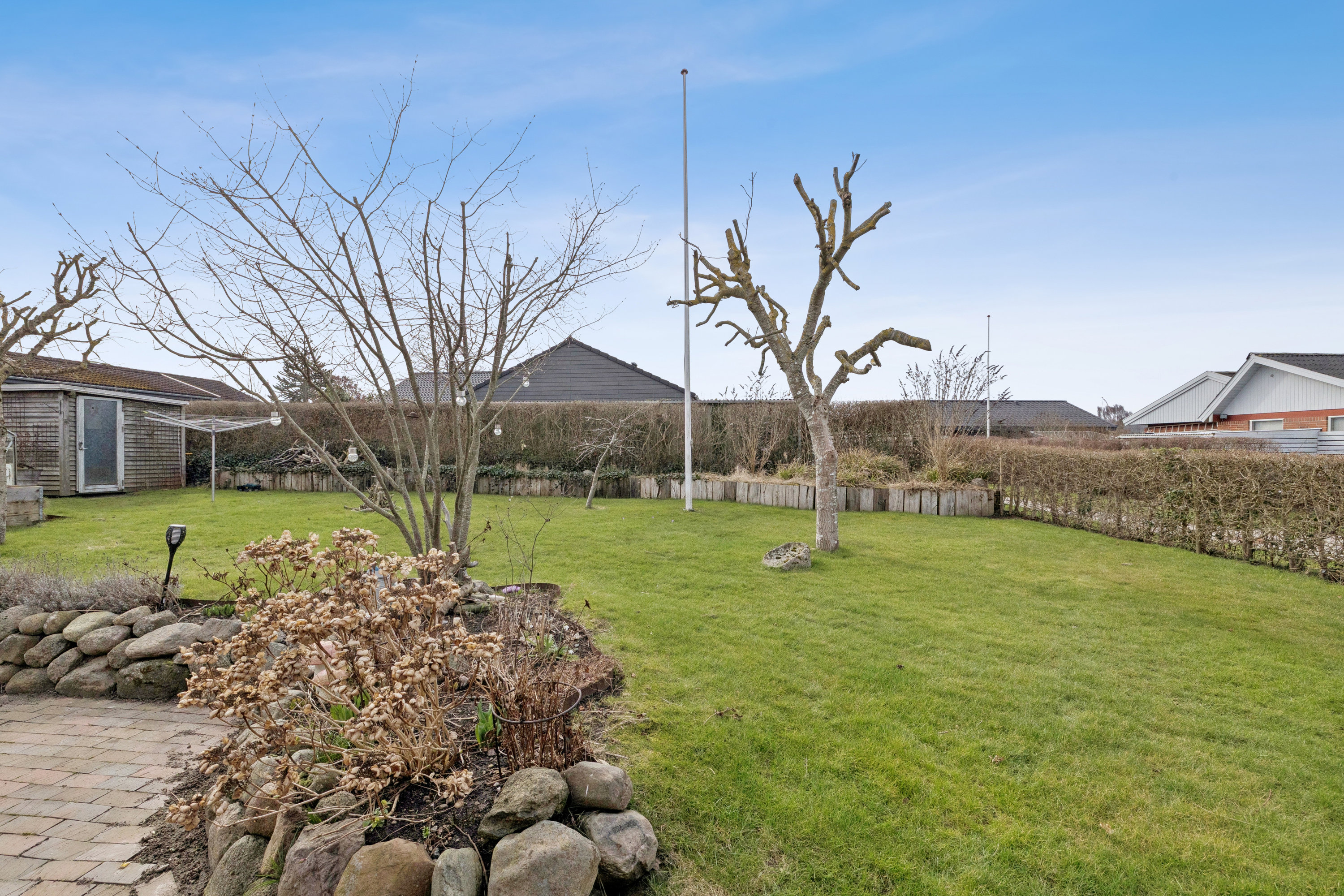 Fremhævet have billede i fuldskærmstilstand. Billede af Haraldsvej 14, Gram, 8660 Skanderborg