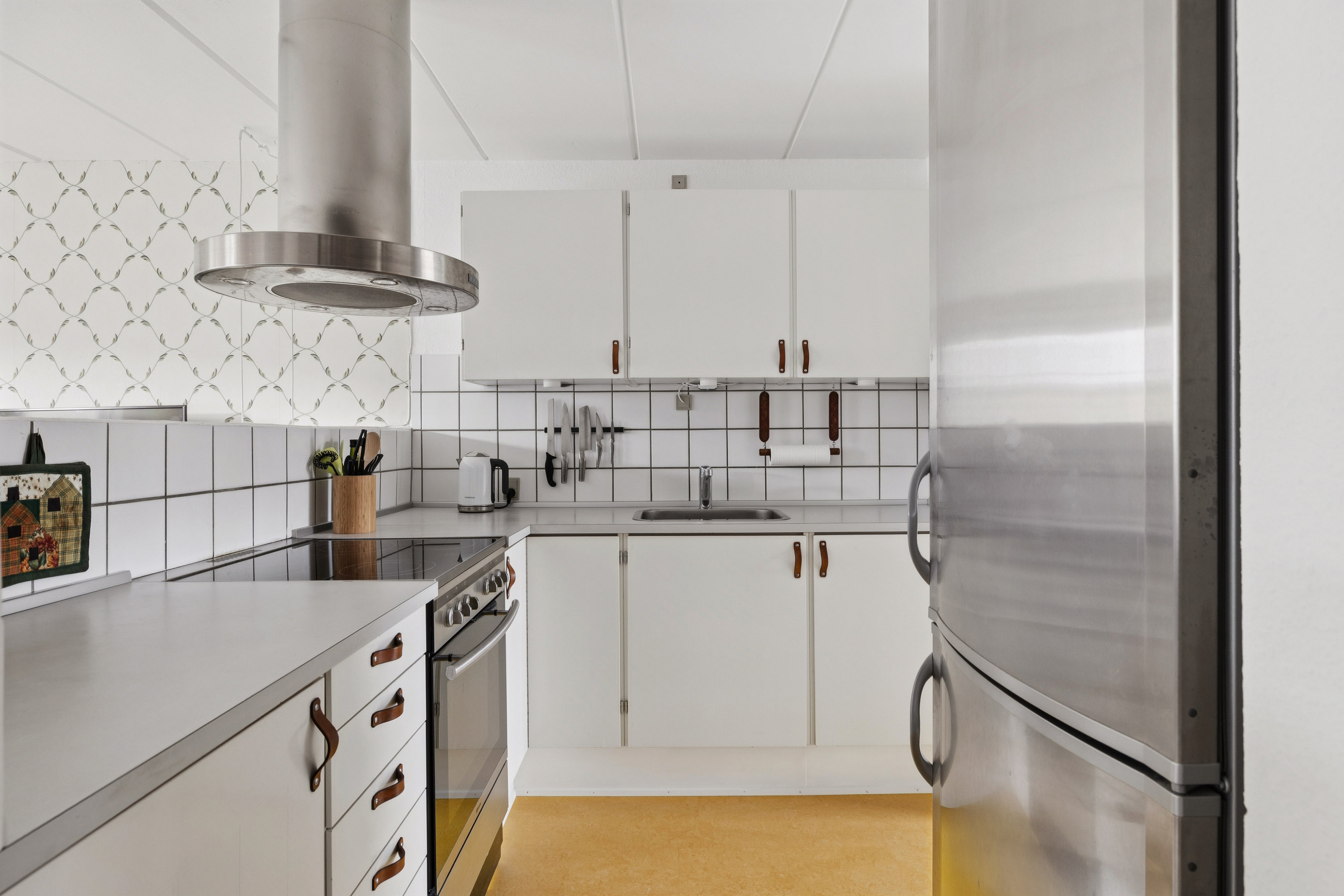 Fremhævet køkken billede i fuldskærmstilstand. Billede af Vesterparken 61, 8660 Skanderborg