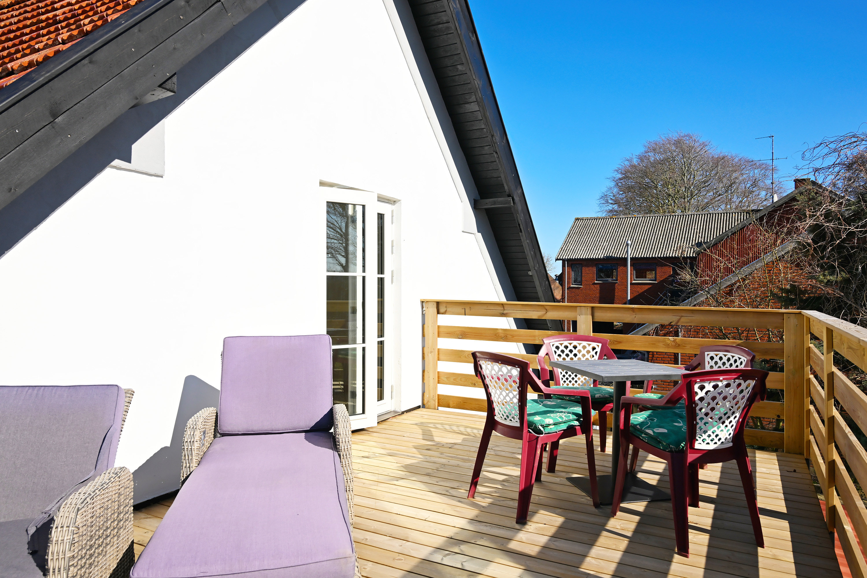 Fremhævet altan billede i fuldskærmstilstand. Billede af Væggerløsevej 13A, 4873 Væggerløse