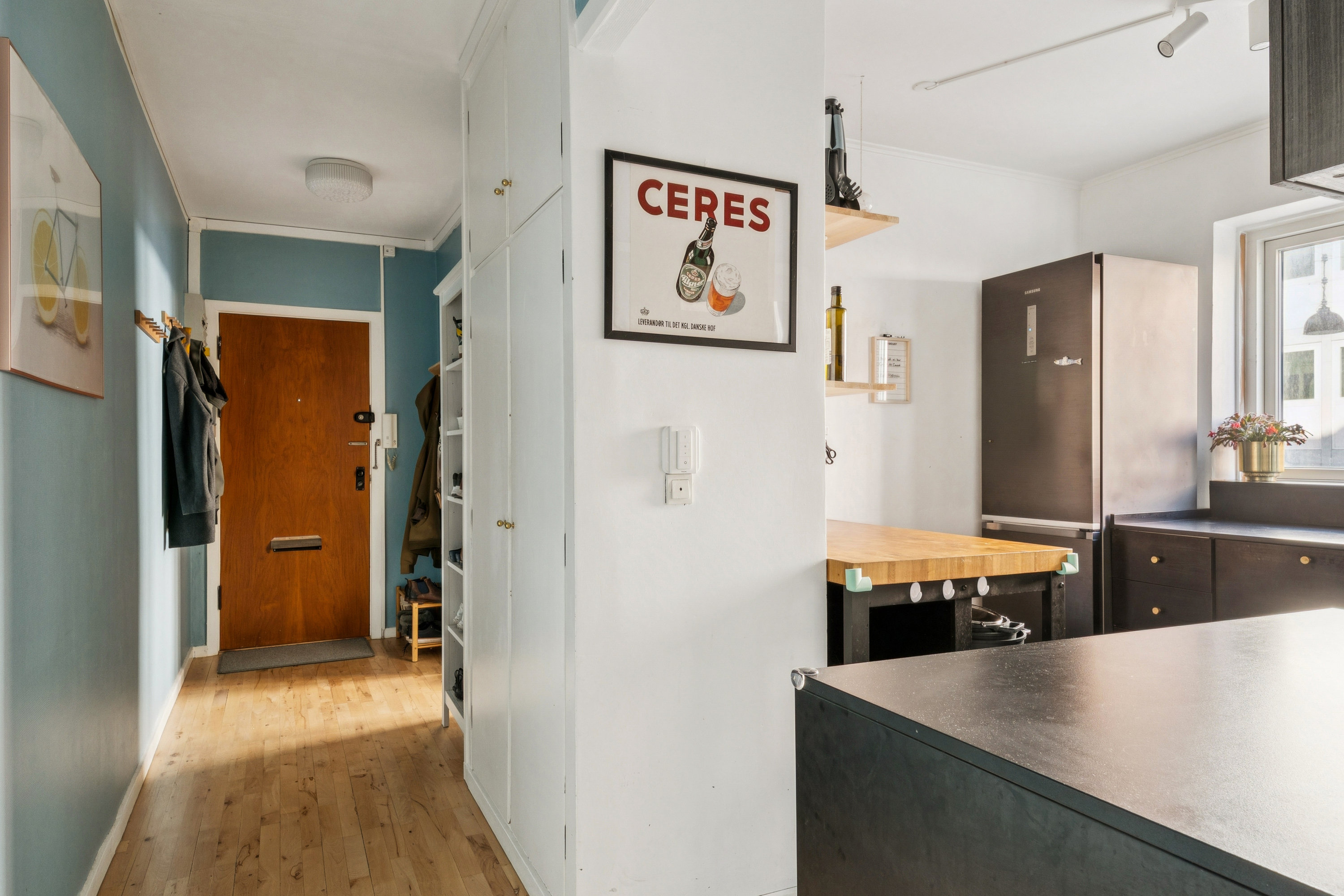 Fremhævet køkken billede i fuldskærmstilstand. Billede af Korsørgade 4, 2. 1., 2100 København Ø