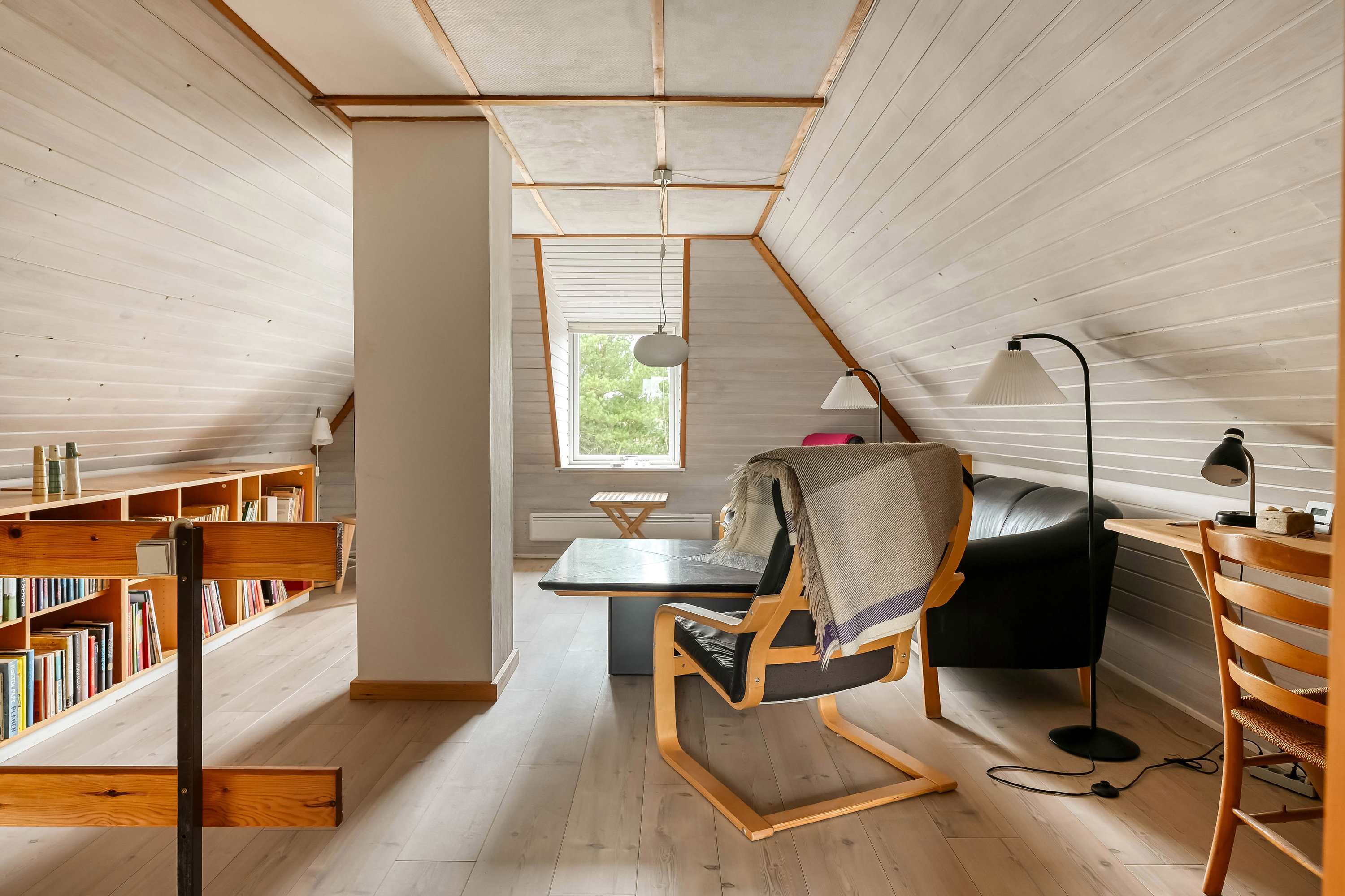 Fremhævet stue billede i fuldskærmstilstand. Billede af Lyngvej 4, Grærup, 6840 Oksbøl