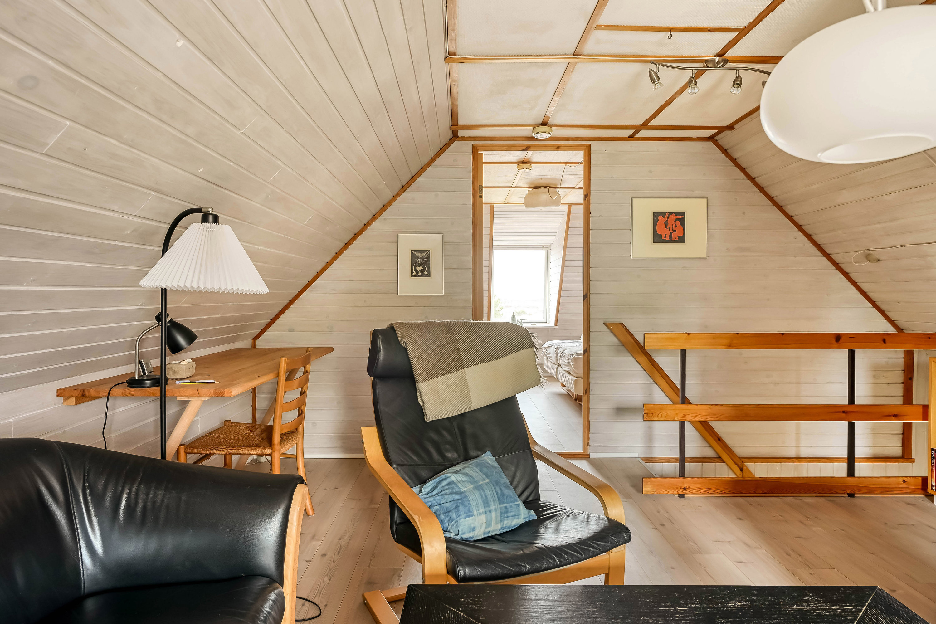 Fremhævet stue billede i fuldskærmstilstand. Billede af Lyngvej 4, Grærup, 6840 Oksbøl