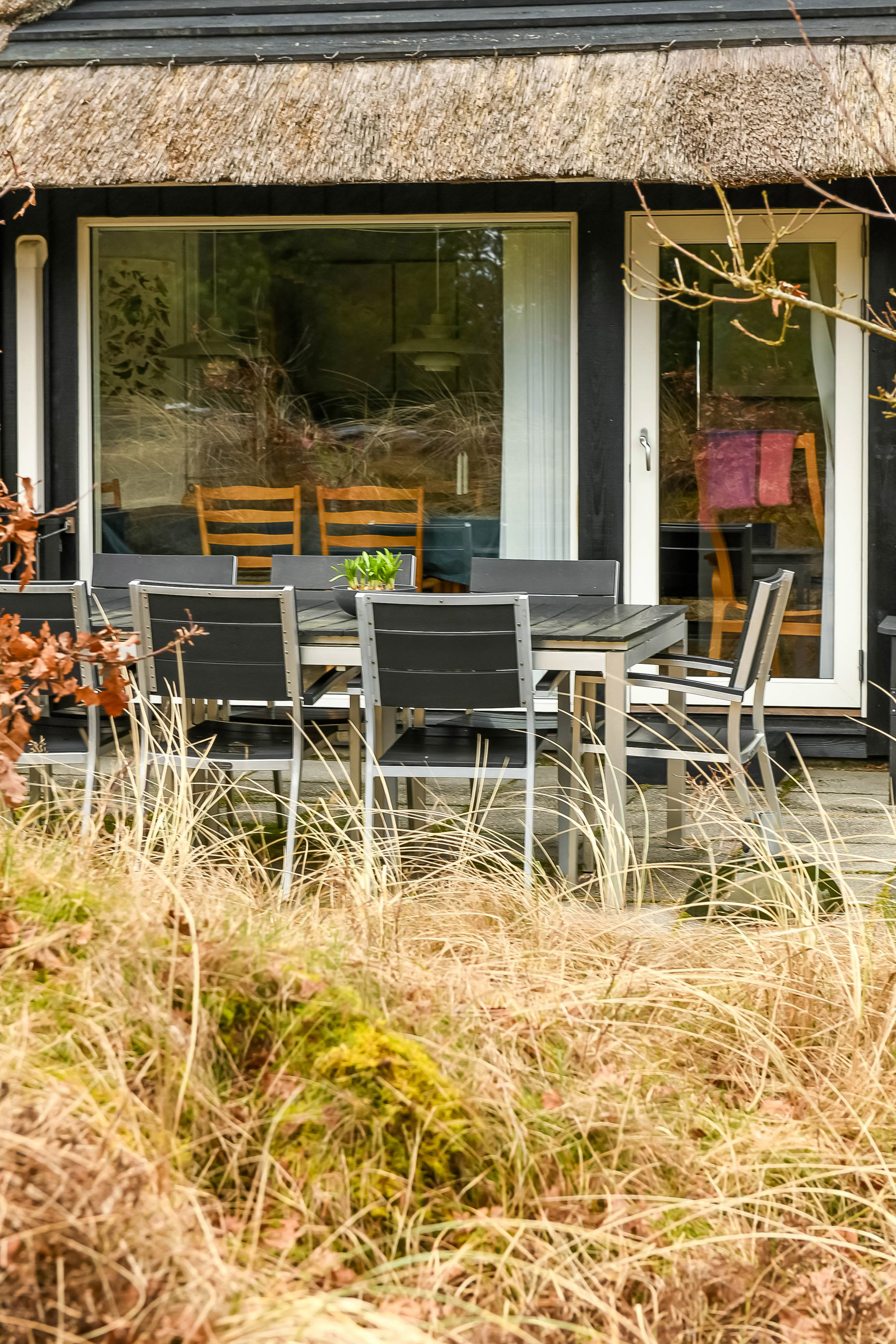 Fremhævet terrasse billede i fuldskærmstilstand. Billede af Lyngvej 4, Grærup, 6840 Oksbøl