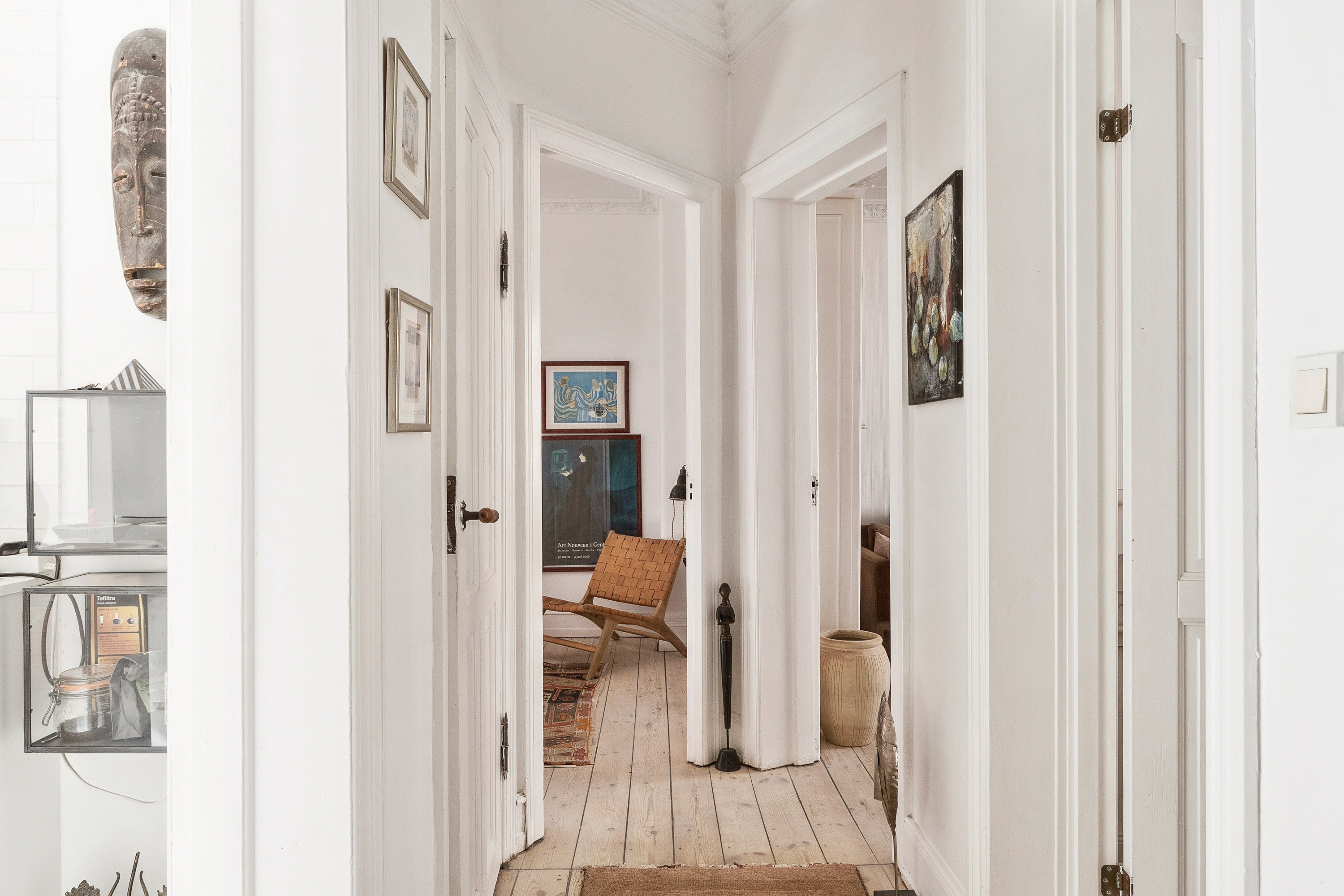 Fremhævet entré billede i fuldskærmstilstand. Billede af Marstalsgade 44, 3. th., 2100 København Ø