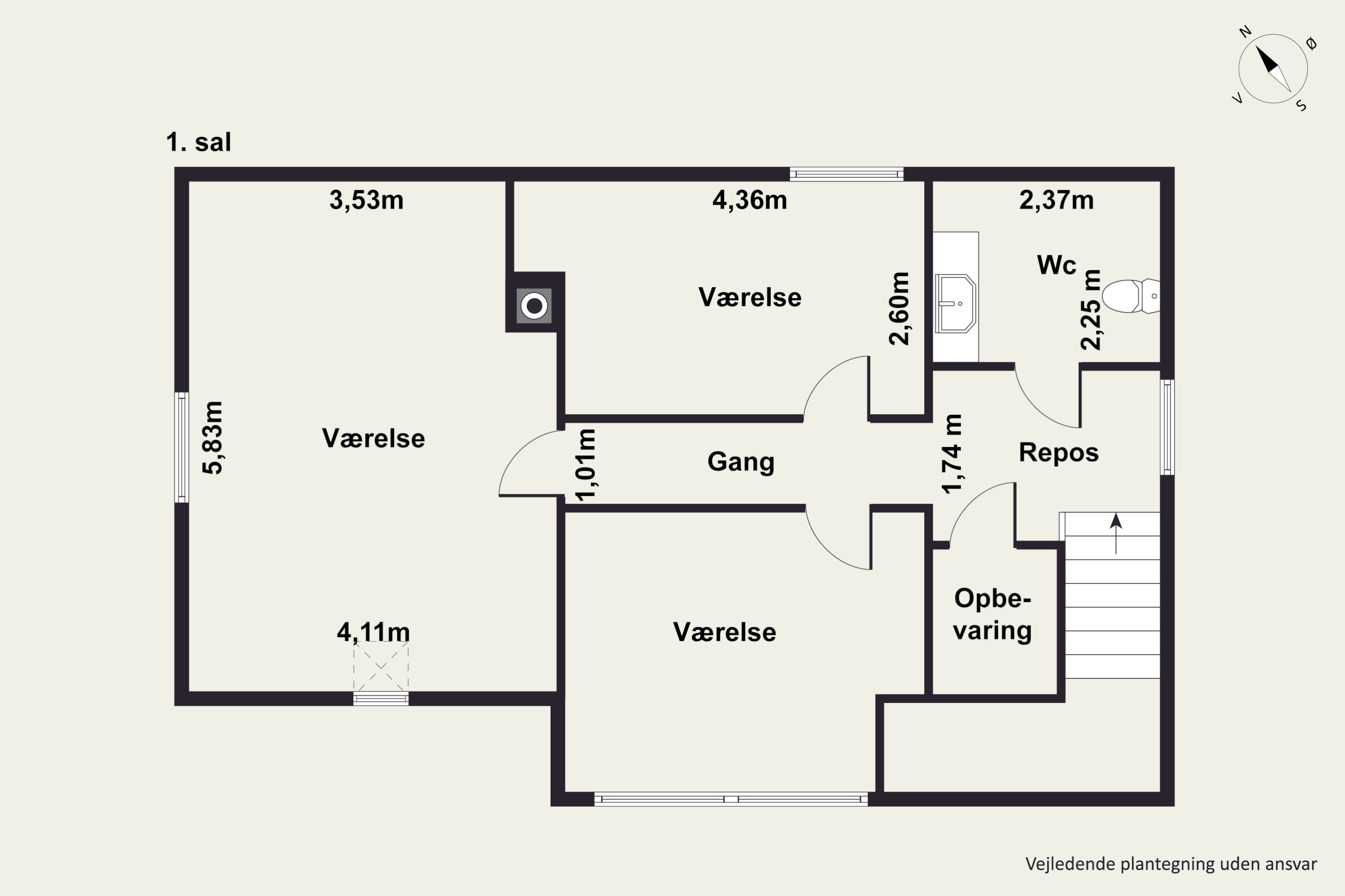Plantegninger billede af Klintevej 32, 8240 Risskov