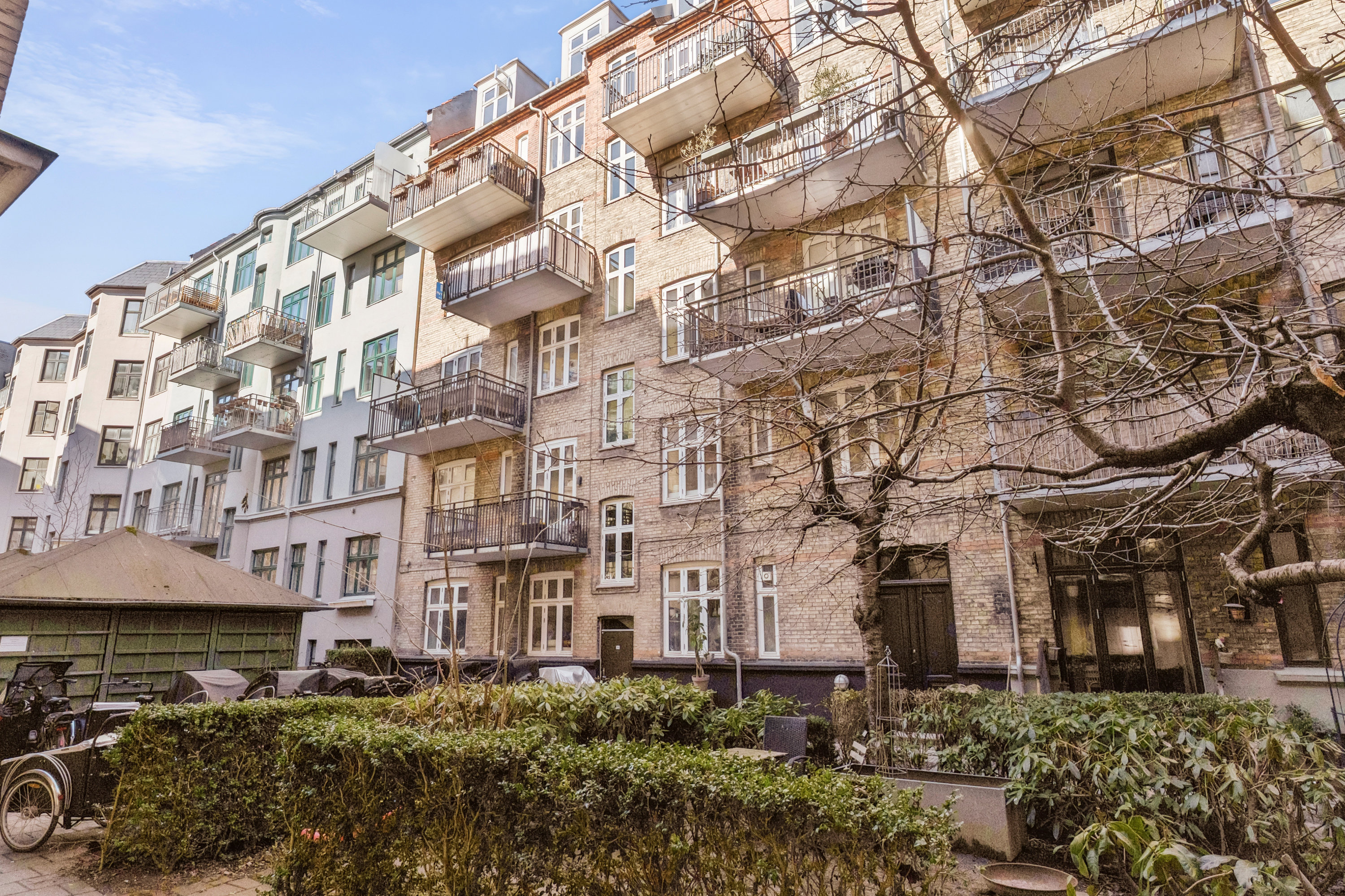 Fremhævet andet billede i fuldskærmstilstand. Billede af Marstalsgade 44, 3. th., 2100 København Ø