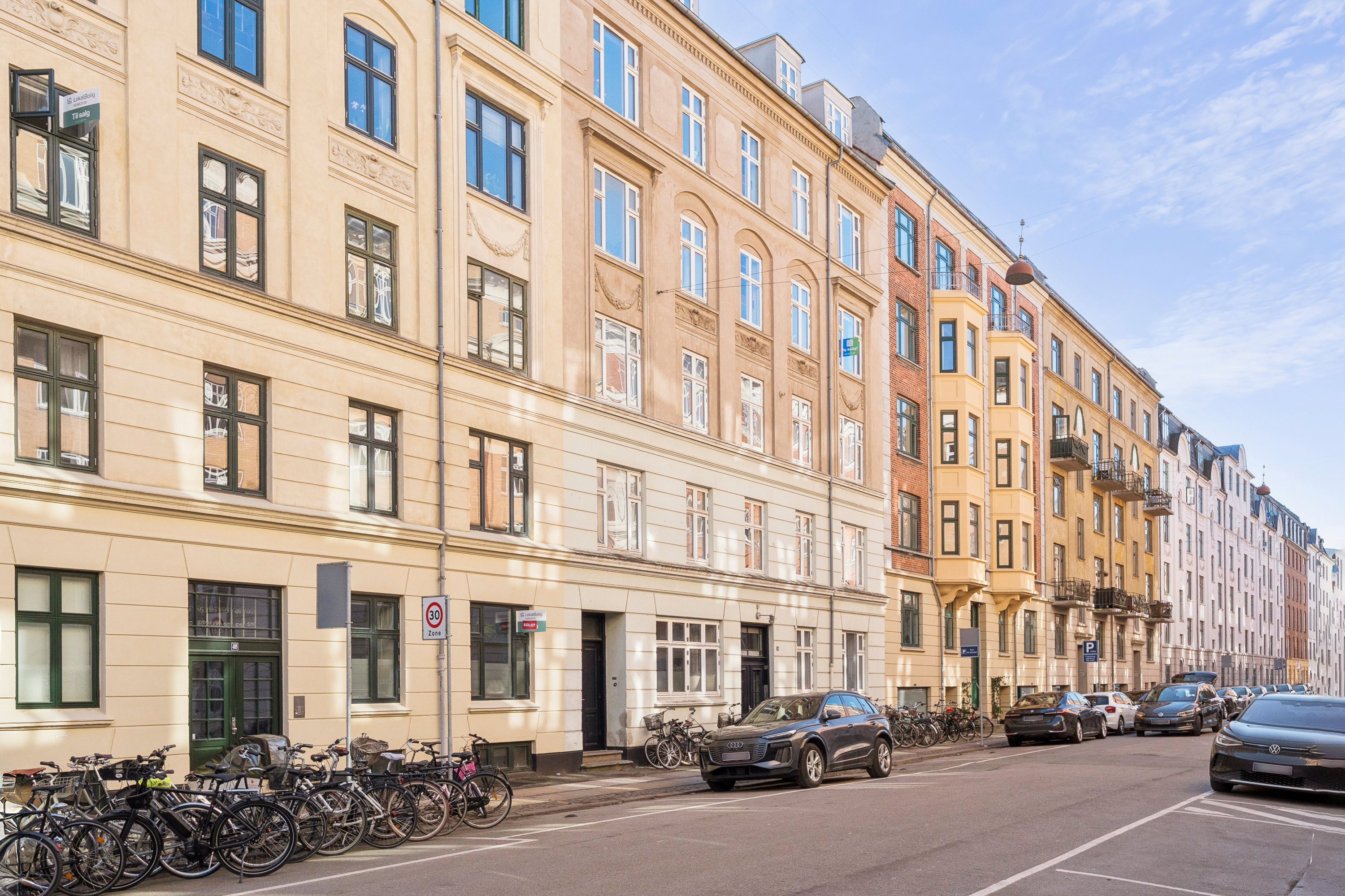 Fremhævet andet billede i fuldskærmstilstand. Billede af Marstalsgade 44, 3. th., 2100 København Ø