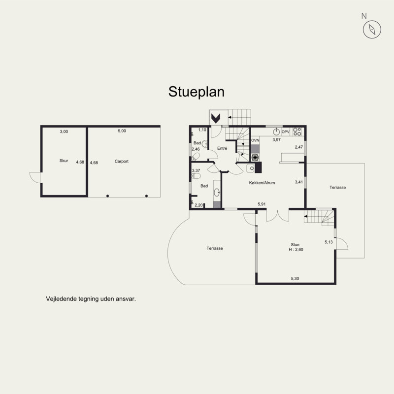 Plantegninger billede af H.C. Lumbyes Vej 151, Lumby, 5270 Odense N