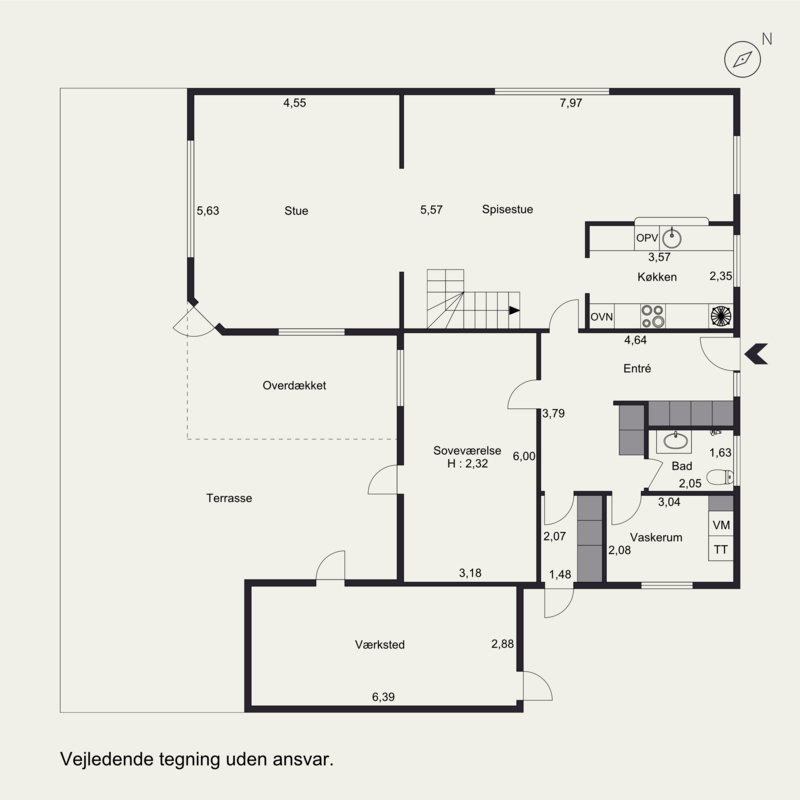 Plantegninger billede af Engvej 9, 5550 Langeskov