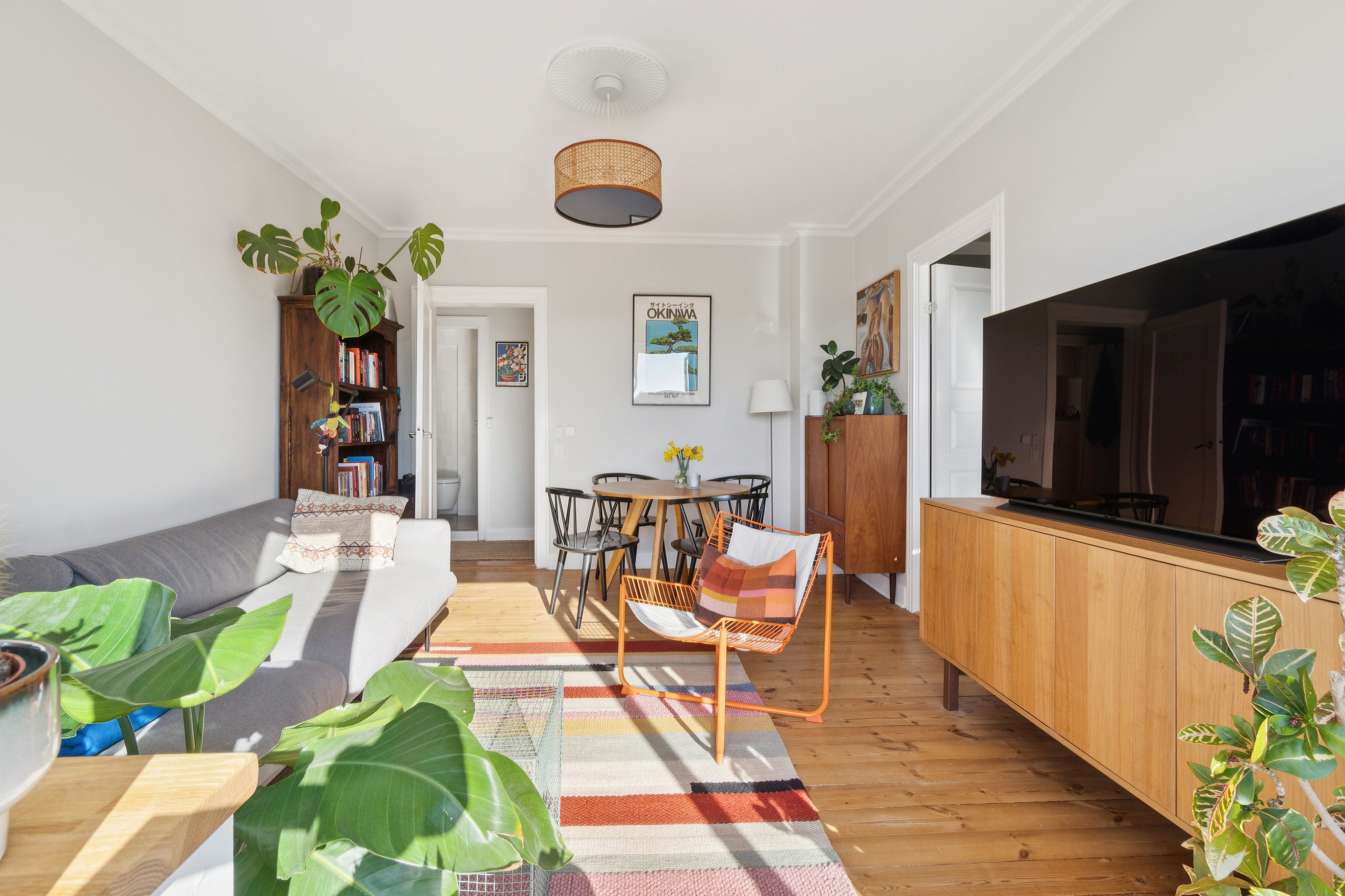 Fremhævet stue billede i fuldskærmstilstand. Billede af Rumæniensgade 12, 4. th., 2300 København S