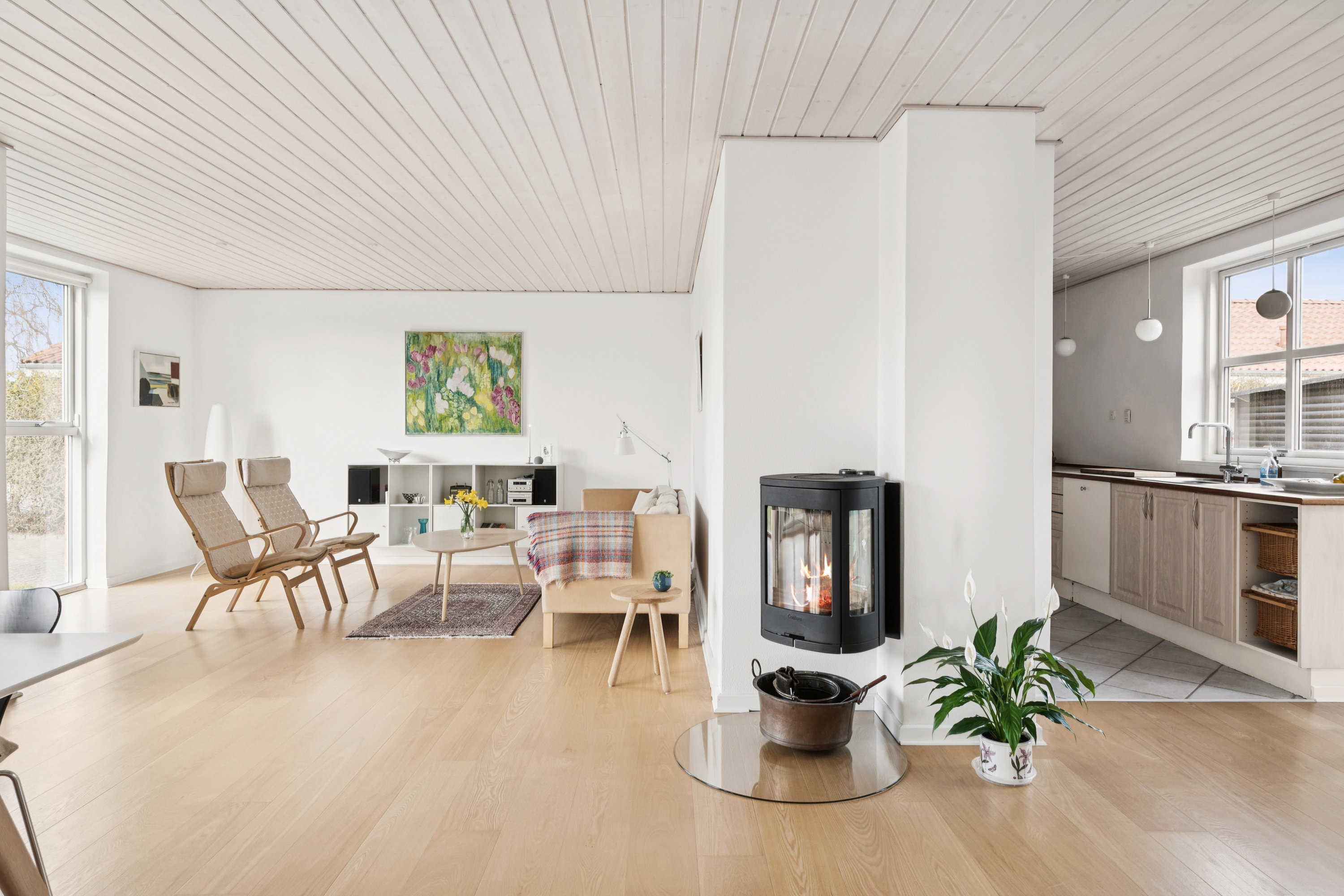 Fremhævet stue billede i fuldskærmstilstand. Billede af Klintevej 32, 8240 Risskov