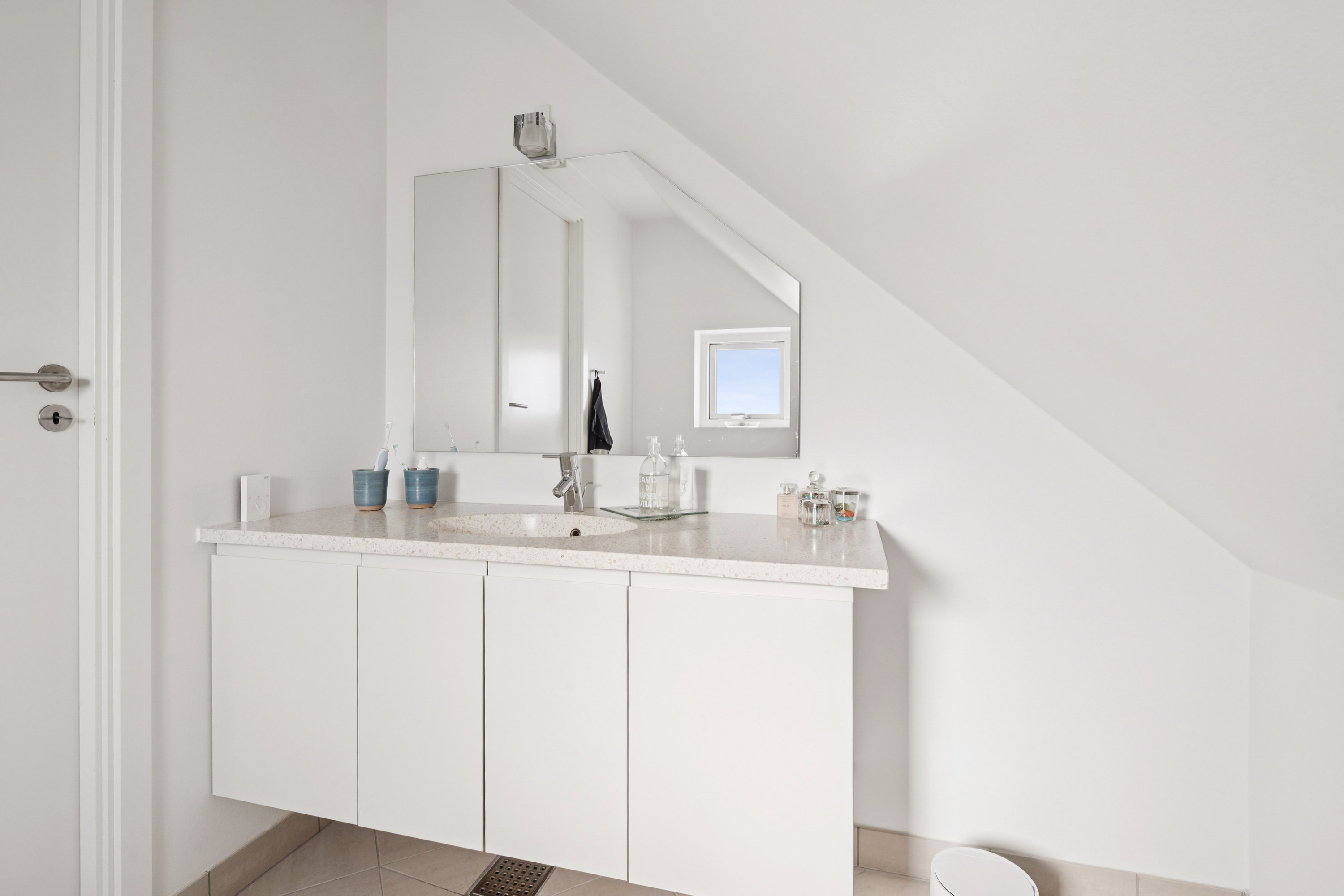 Fremhævet badeværelse billede i fuldskærmstilstand. Billede af Klintevej 32, 8240 Risskov