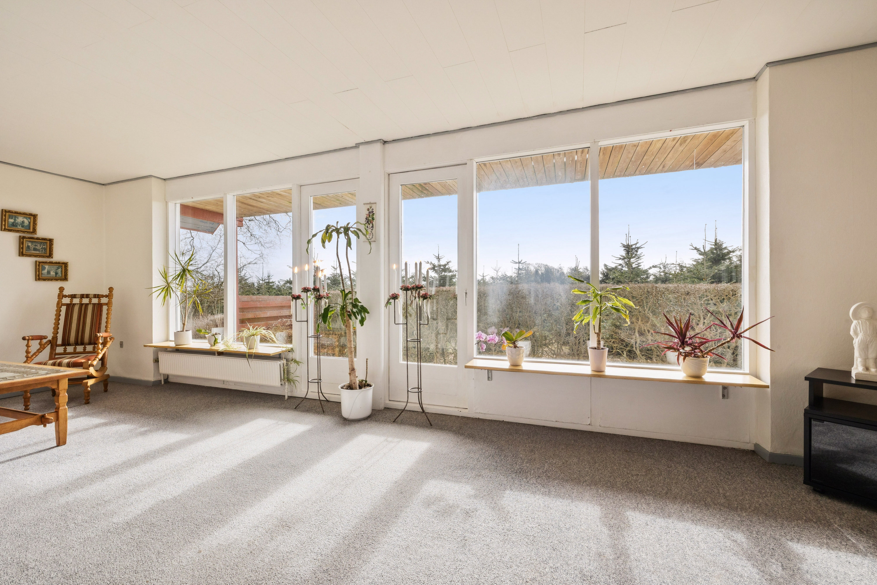 Fremhævet stue billede i fuldskærmstilstand. Billede af Runevej 6, Ll Rørbæk, 9500 Hobro