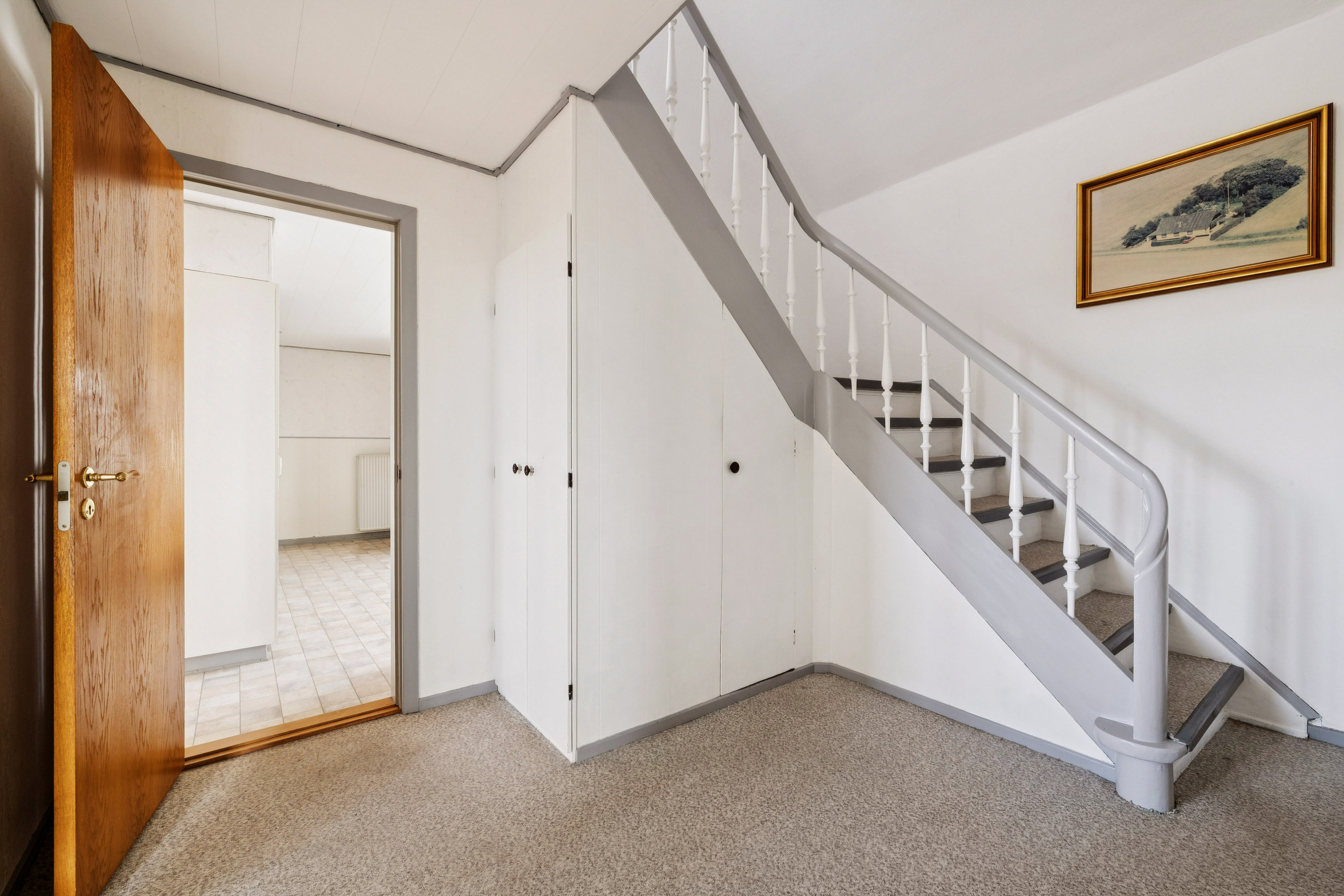 Fremhævet gang billede i fuldskærmstilstand. Billede af Runevej 6, Ll Rørbæk, 9500 Hobro