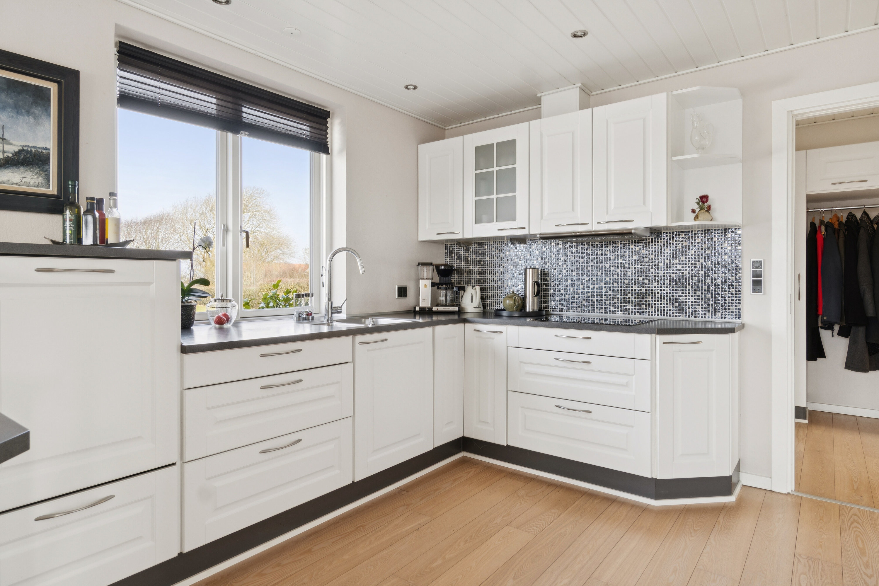 Fremhævet køkken billede i fuldskærmstilstand. Billede af Sønder Alle 36, 7760 Hurup Thy