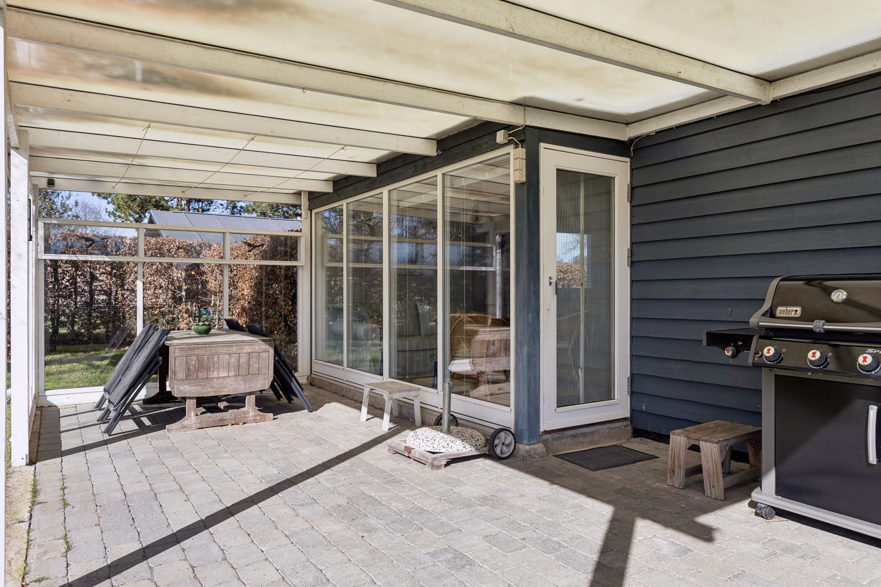 Fremhævet terrasse billede i fuldskærmstilstand. Billede af Kaptajnsvej 9, Havnsø, 4591 Føllenslev