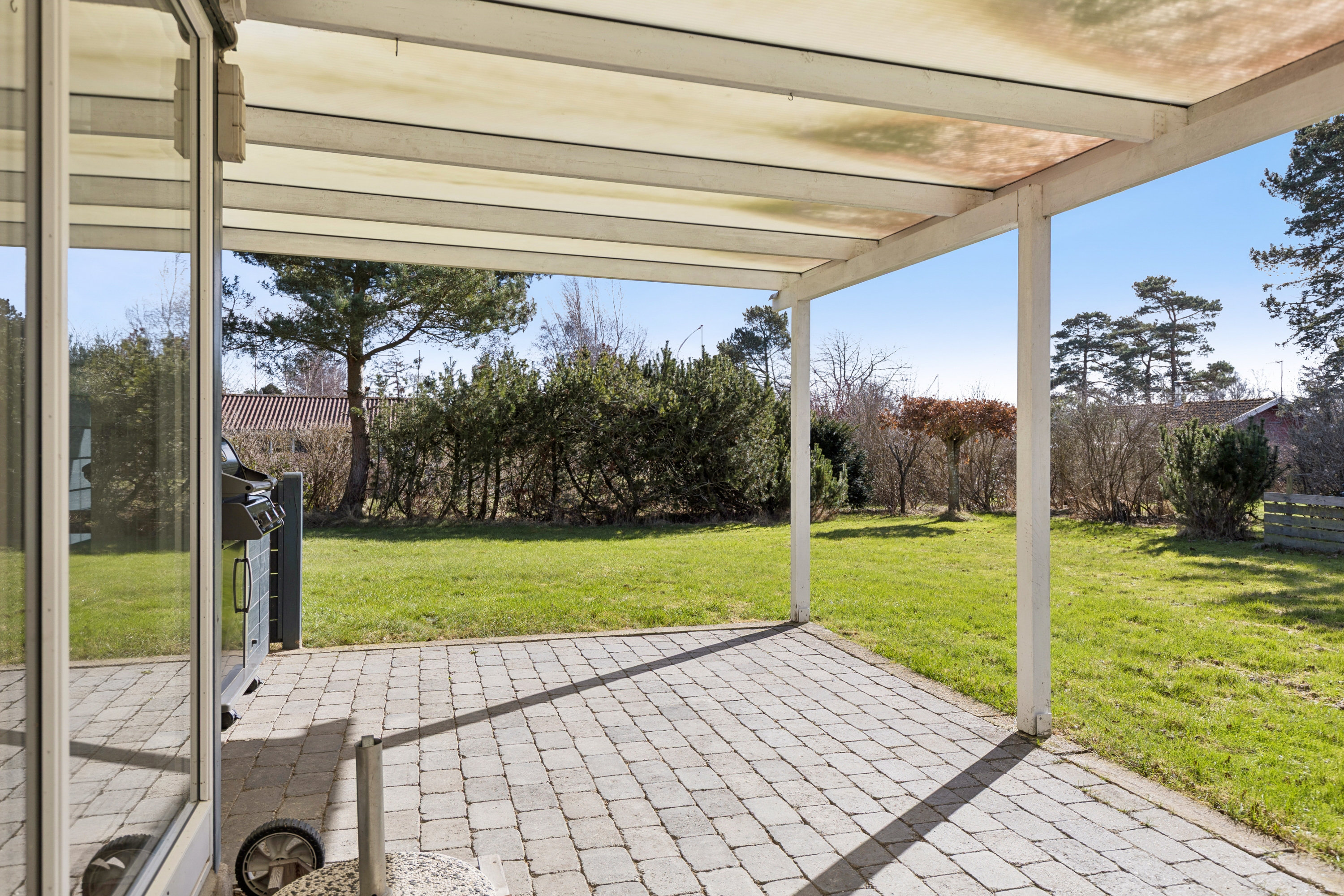 Fremhævet terrasse billede i fuldskærmstilstand. Billede af Kaptajnsvej 9, Havnsø, 4591 Føllenslev