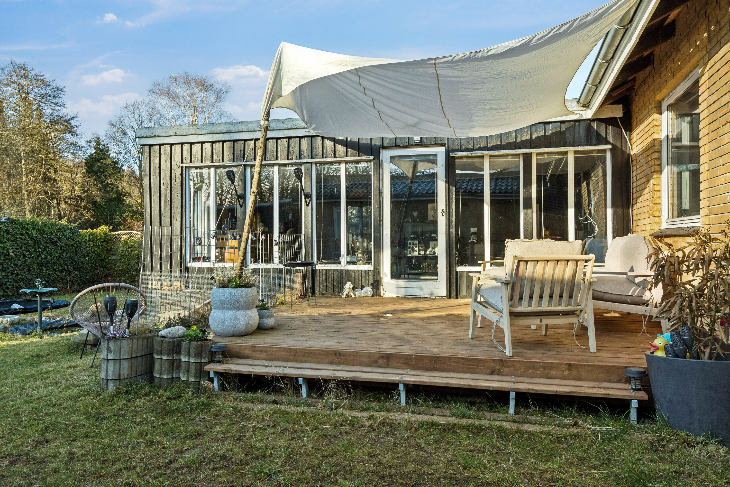 Fremhævet udendørs billede i fuldskærmstilstand. Billede af Agerhønevej 15B, 4200 Slagelse