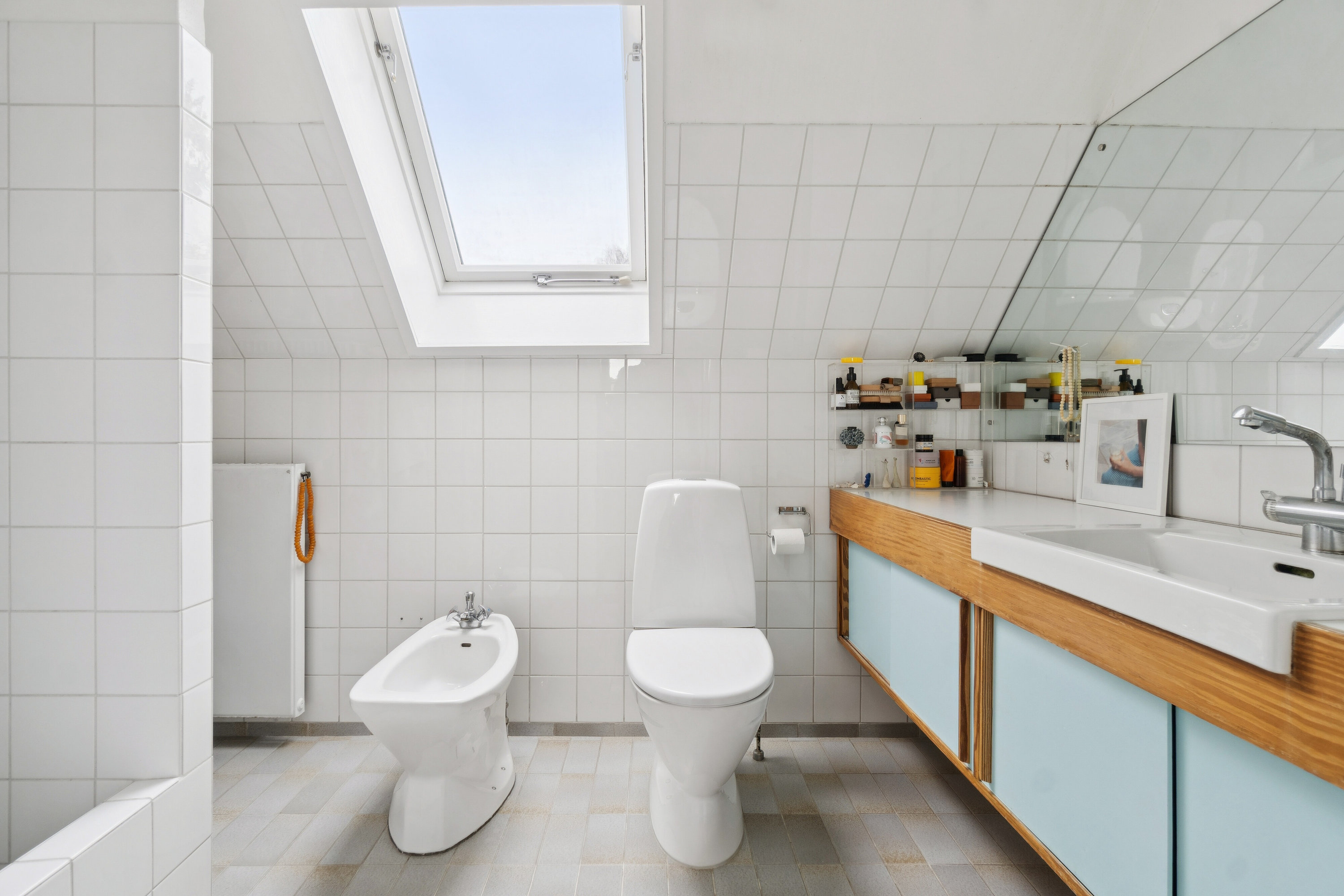 Fremhævet badeværelse billede i fuldskærmstilstand. Billede af Reinettevej 3, 8270 Højbjerg