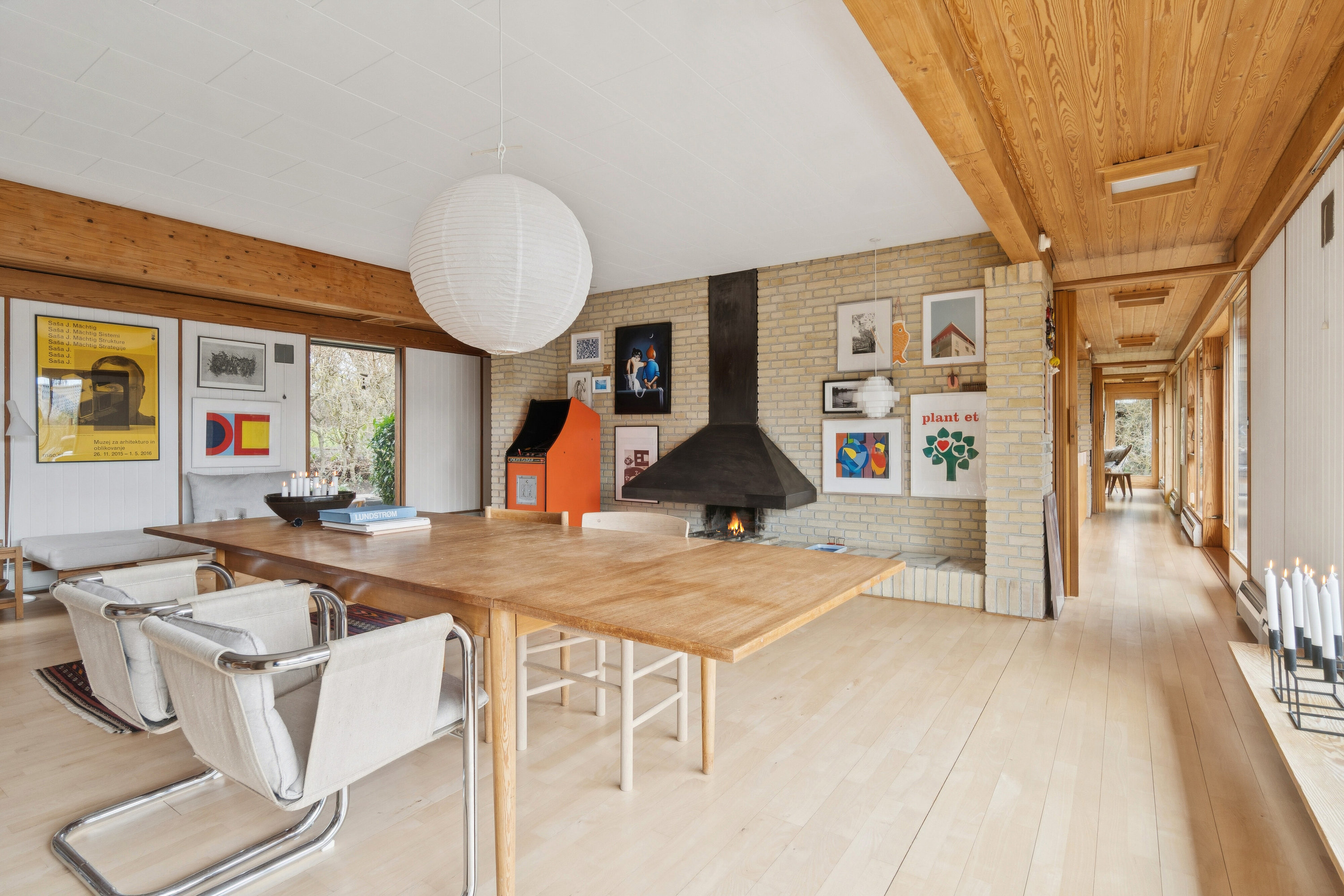 Fremhævet stue billede i fuldskærmstilstand. Billede af Reinettevej 3, 8270 Højbjerg