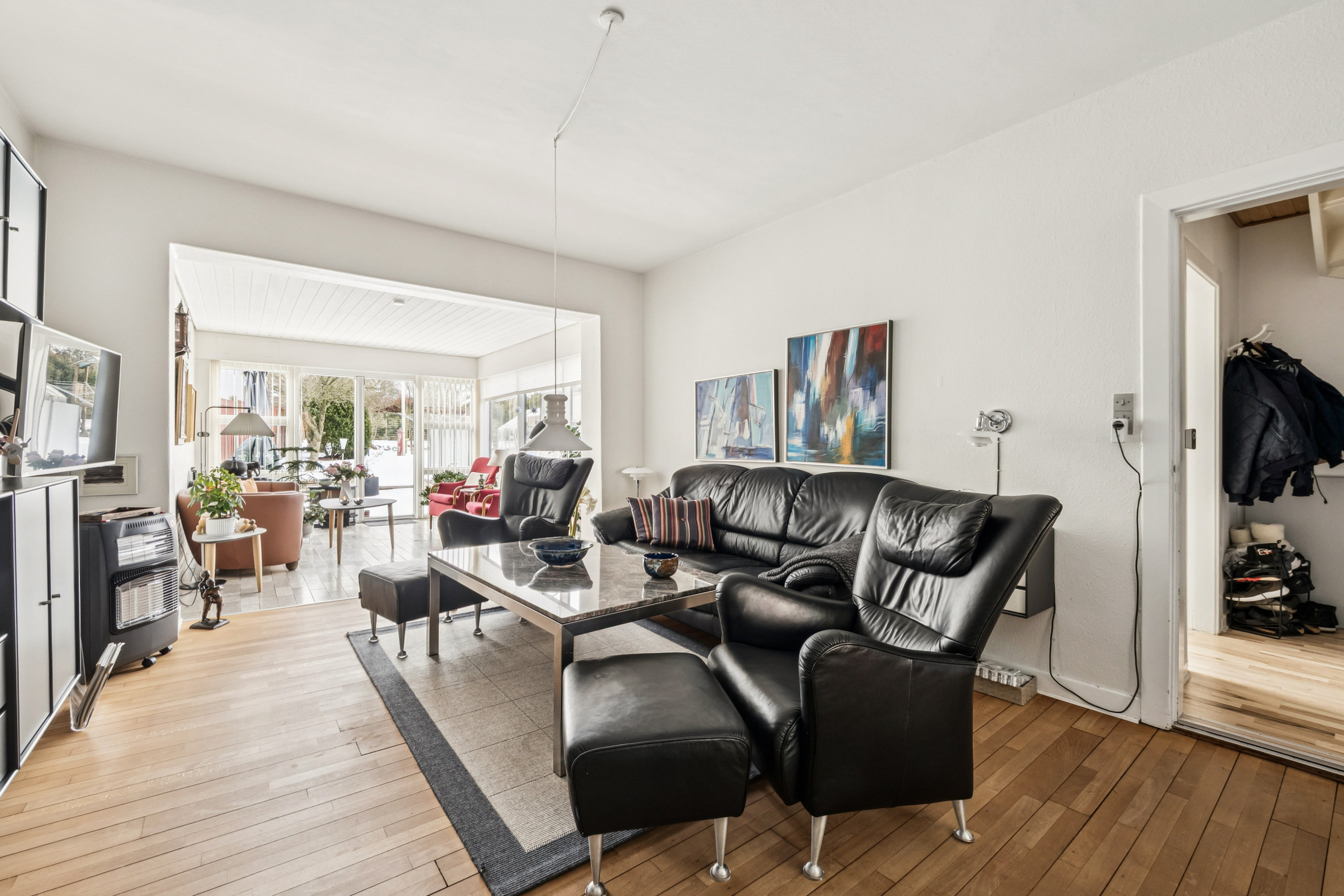 Fremhævet stue billede i fuldskærmstilstand. Billede af Odgaardsvej 15C - 15D, 7800 Skive