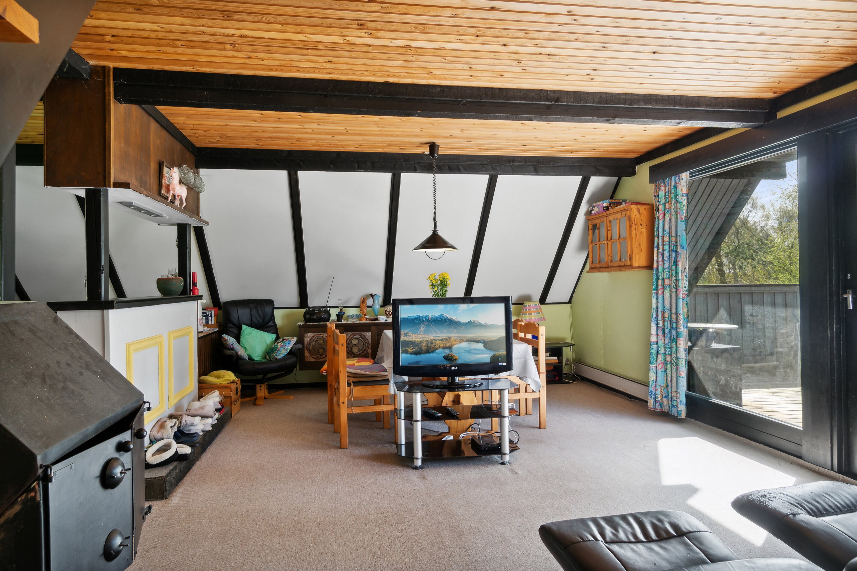 Fremhævet stue billede i fuldskærmstilstand. Billede af Søholmen 3, Klint, 4500 Nykøbing Sj