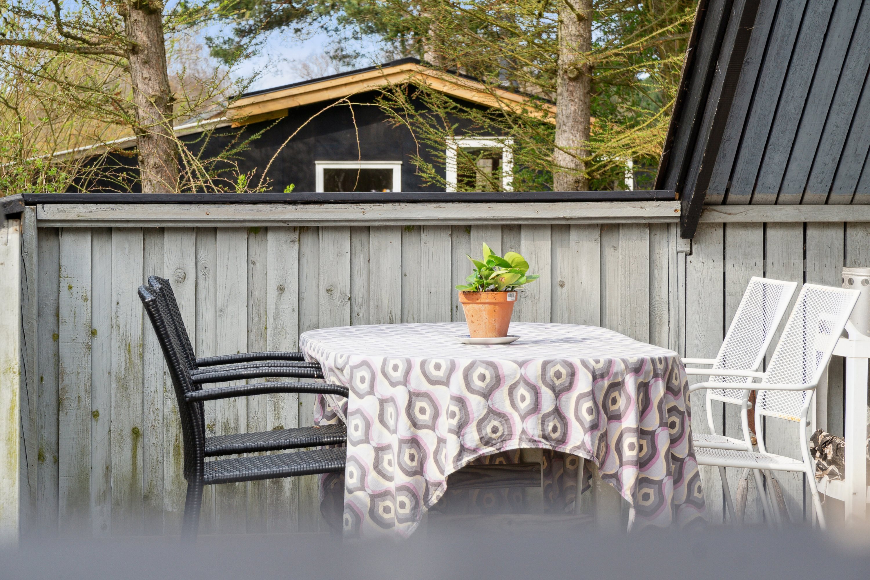 Fremhævet terrasse billede i fuldskærmstilstand. Billede af Søholmen 3, Klint, 4500 Nykøbing Sj