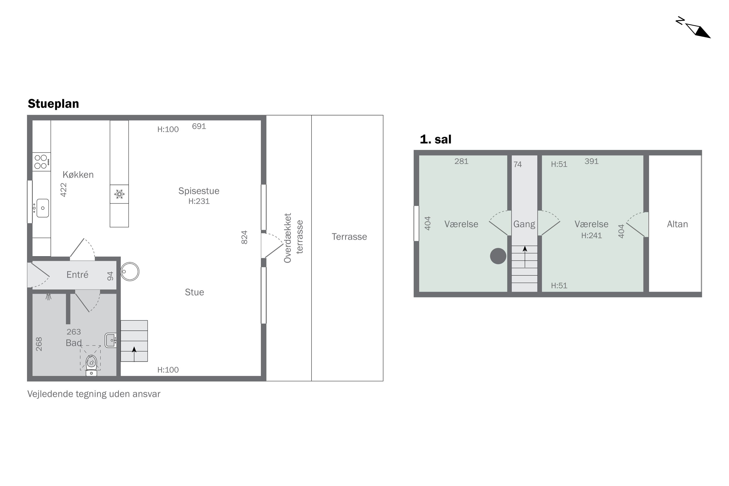 Plantegninger billede af Søholmen 3, Klint, 4500 Nykøbing Sj