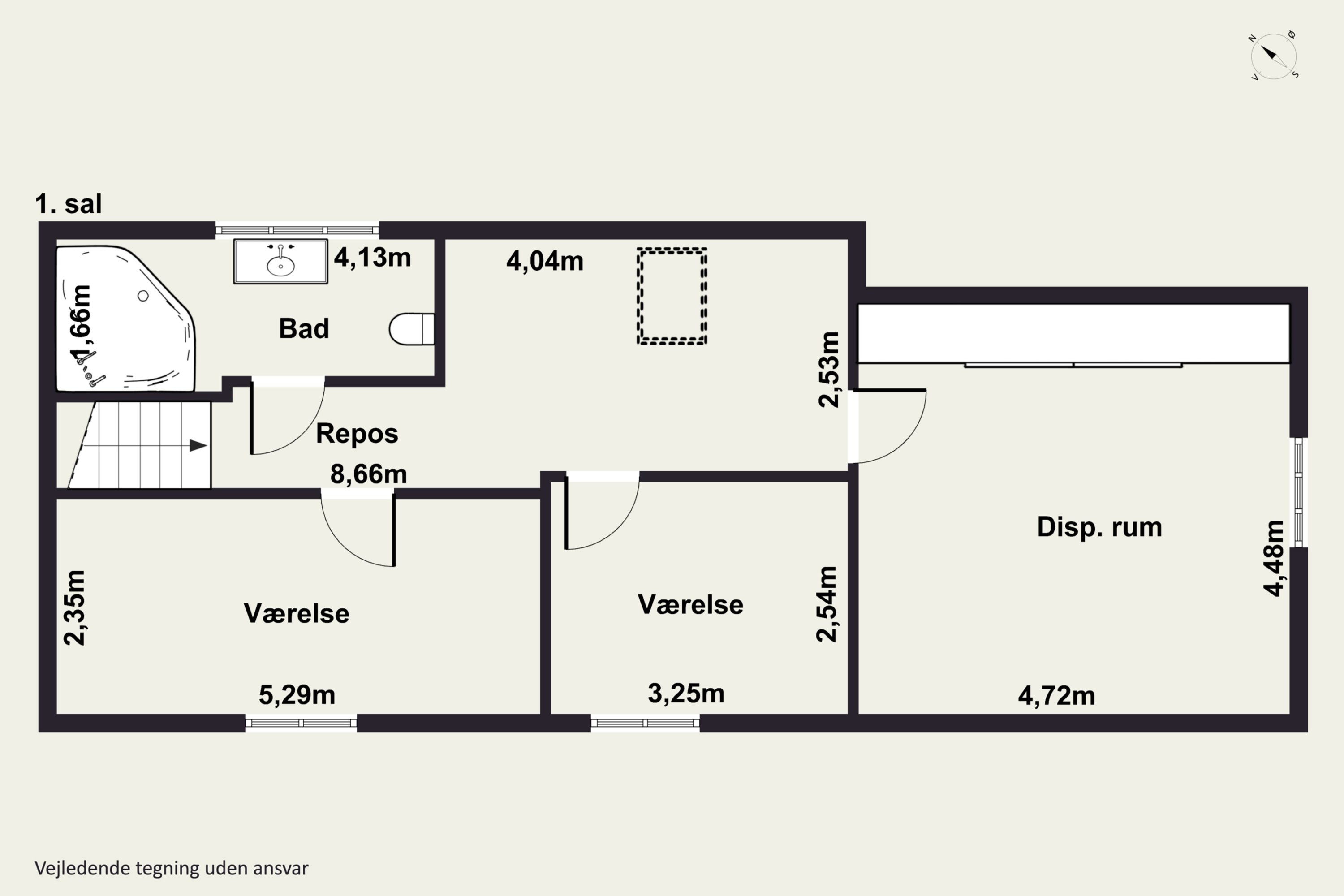 Plantegninger billede af Bårsevej 10, 2650 Hvidovre