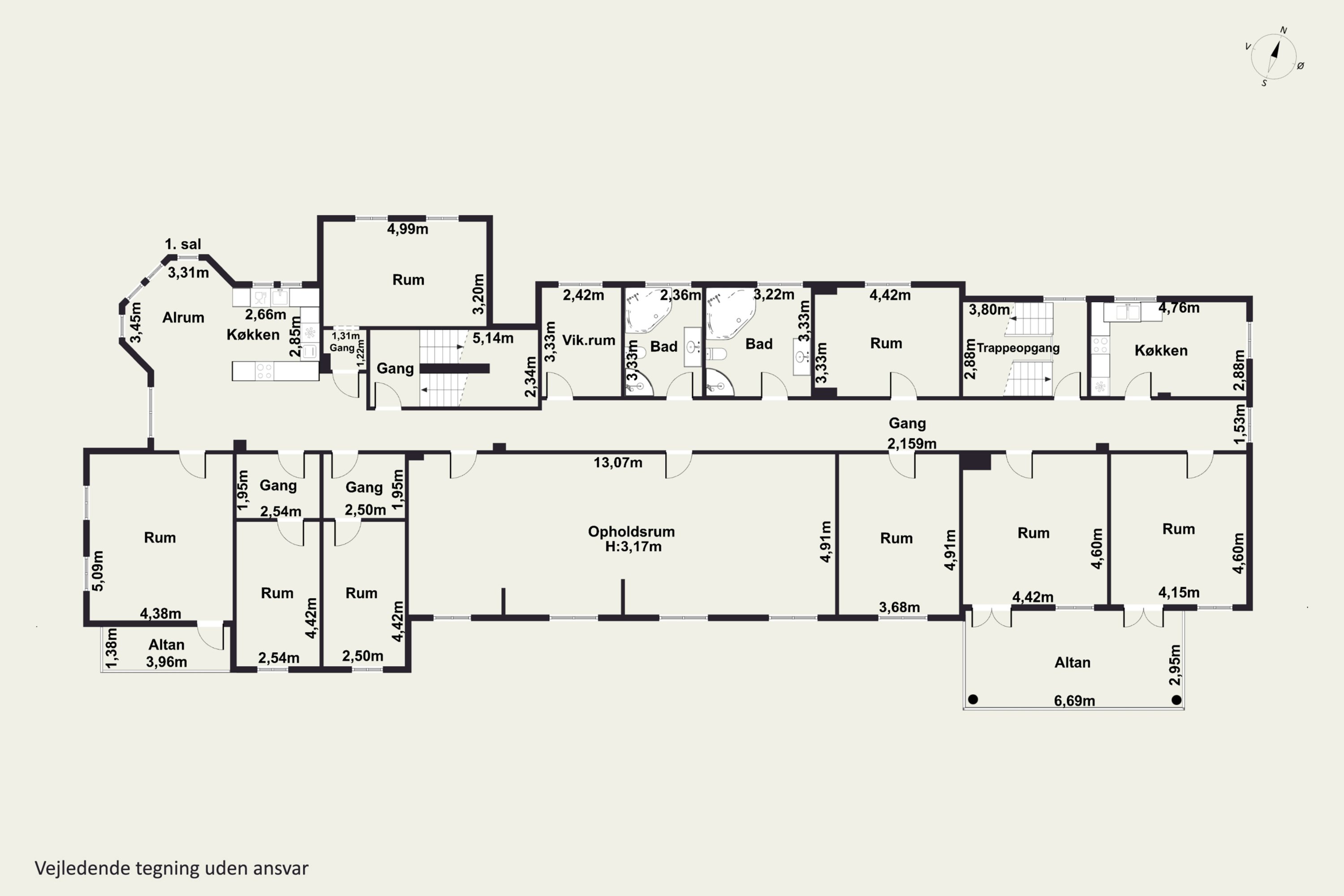 Plantegninger billede af Grøngrøftvej 16, Grøngrøft, 6200 Aabenraa