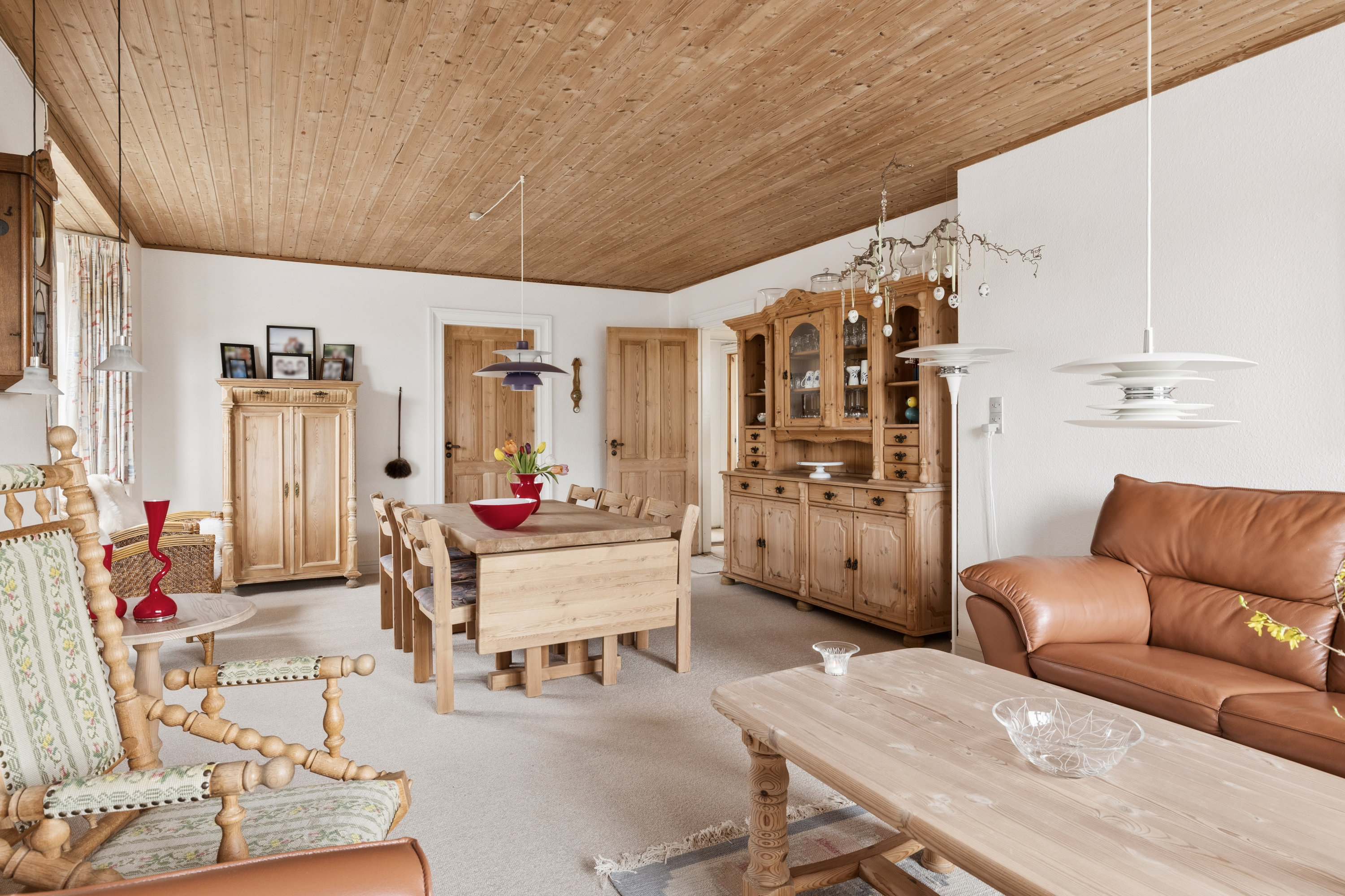 Fremhævet stue billede i fuldskærmstilstand. Billede af Kanalvej 71, Ginnerup, 8500 Grenaa